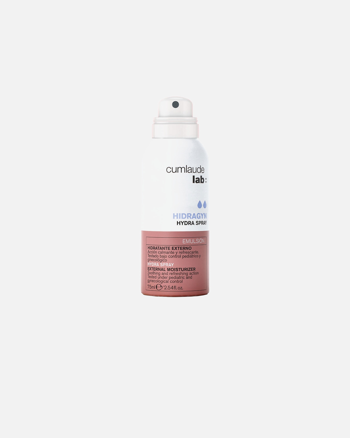 Higiene intima para Mujer Cumlaude Lab HYDRA SPRAY emulsión hidratante externo 75 ml