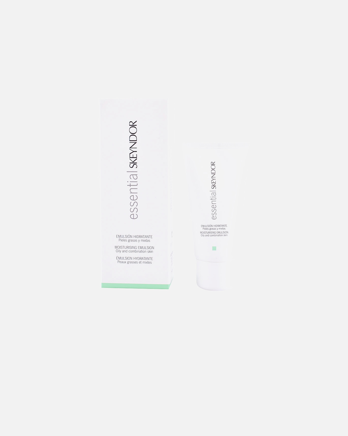 Tratamiento facial para Mujer Skeyndor ESSENTIAL emulsión hidratante pieles grasas y mixtas 50 ml