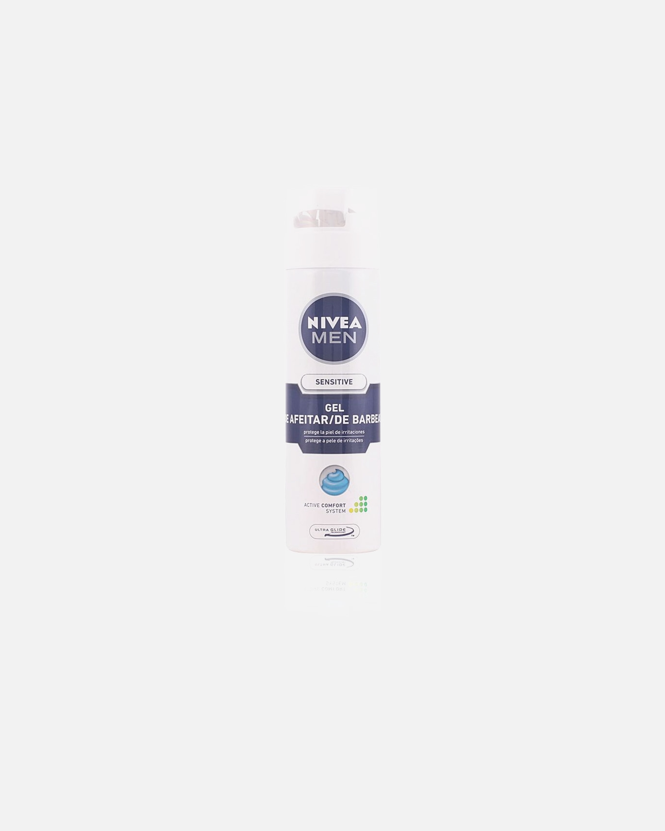 Espuma de afeitar para Hombre NIVEA MEN SENSITIVE gel afeitar anti-irritaciones 200 ml