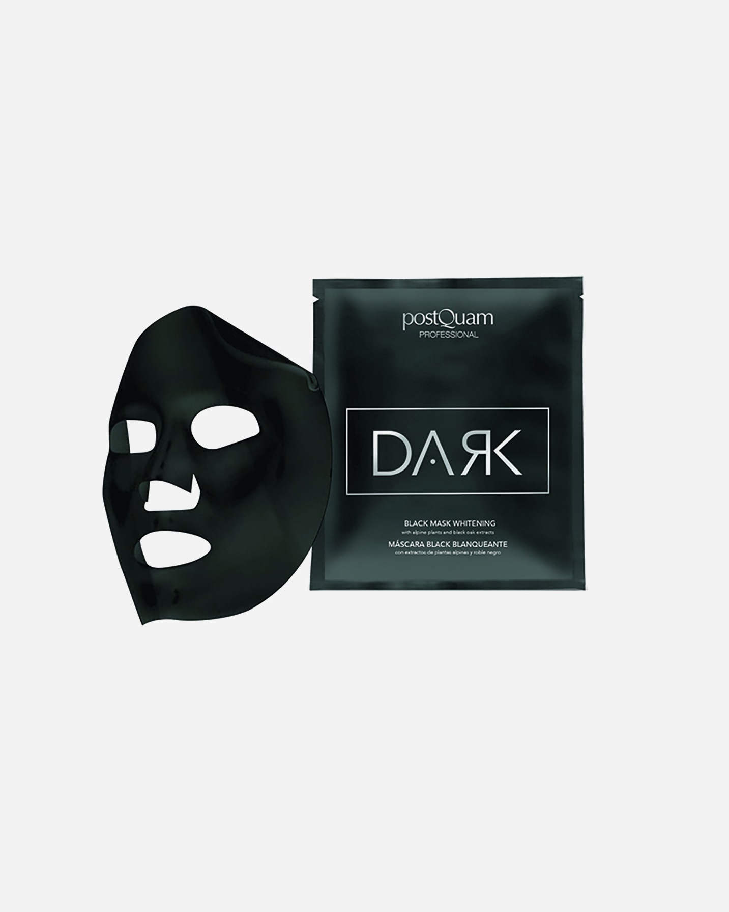 Crema limpiadora para Unisex Postquam Mascarilla Blanqueadora Detox Black Mascarilla Blanqueadora Detox Black