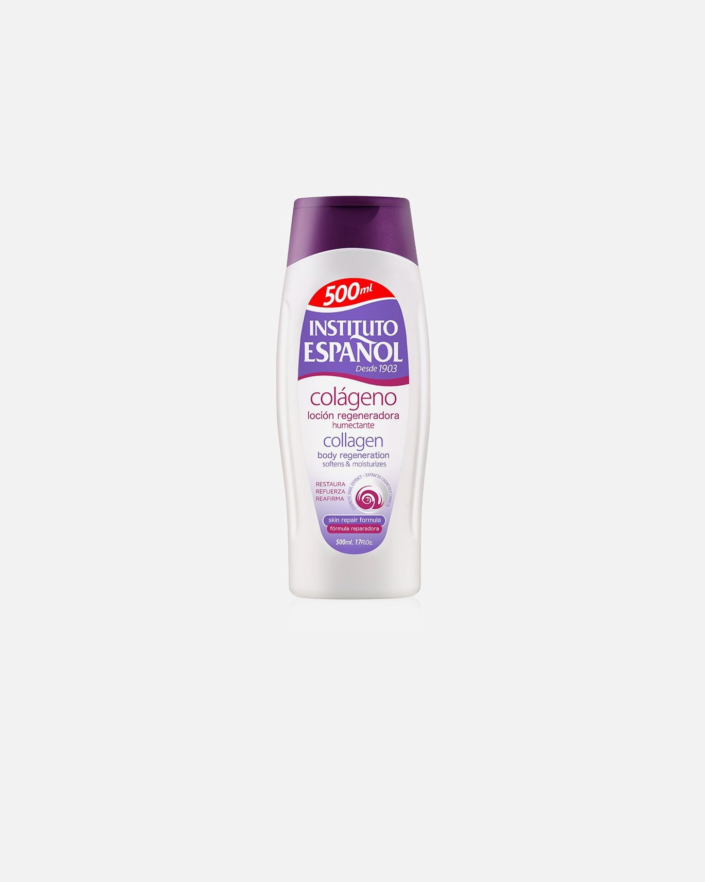 Crema para el cuerpo para Unisex Instituto Español AVENA COLAGENO loción corporal 500 ml