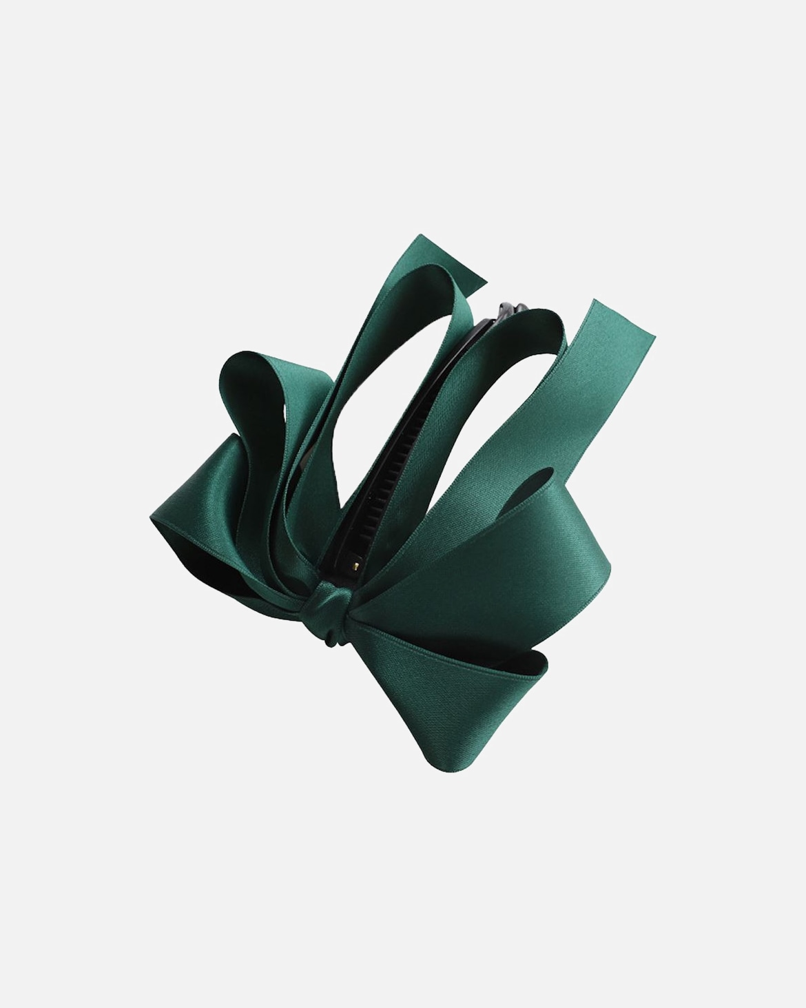 Pinza de pelo para Unisex SOHO Pasador De Pelo De Plátano Con Lazos Bona Verde Oscuro