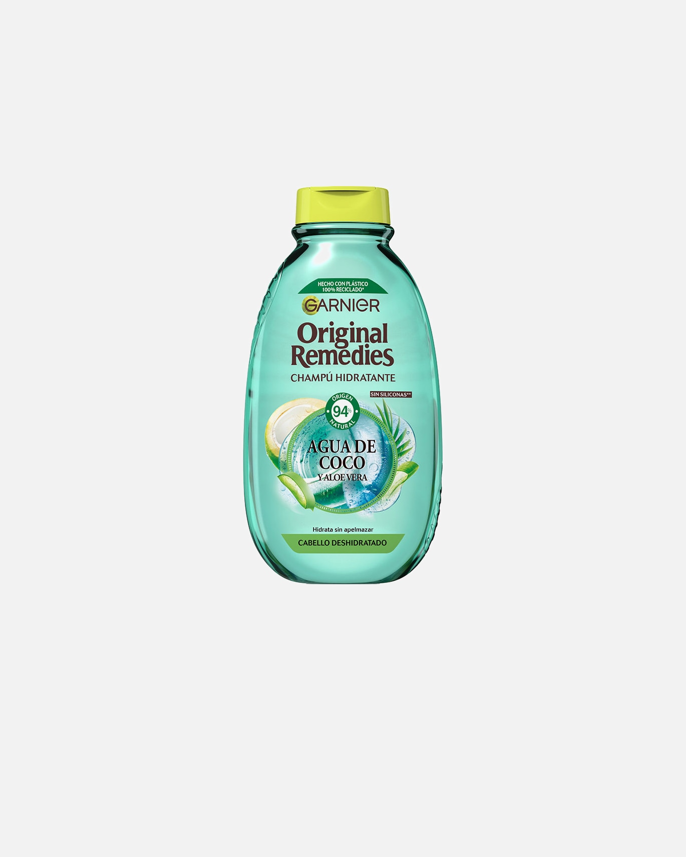 Champú capilar para Unisex Garnier ORIGINAL REMEDIES champú agua de coco 400 ml