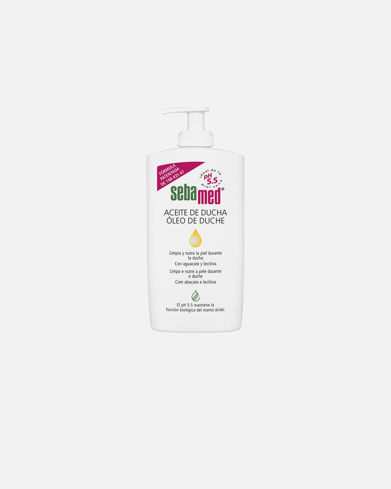 Gel de ducha para Unisex sebamed ACEITE DE DUCHA sin jabón 500 ml