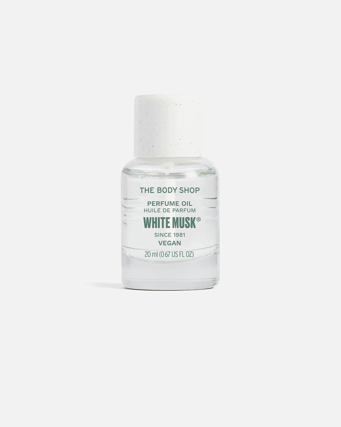 para Unisex The Body Shop WHITE MUSK aceite de perfume 20 ml