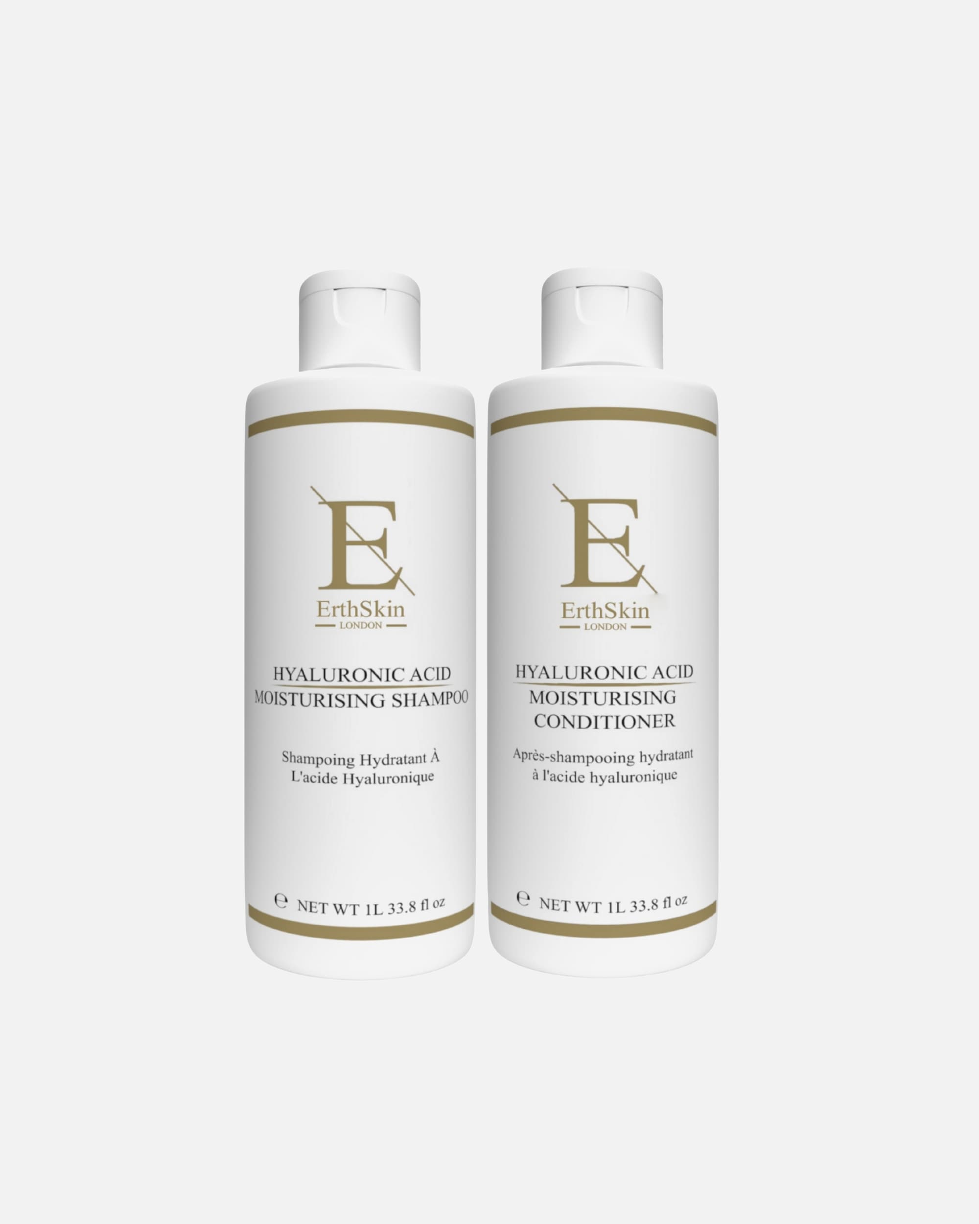 Set de cuidado capilar para Mujer ErthSkin London Dúo de ácido hialurónico para el cuidado del cabello 1 pieza