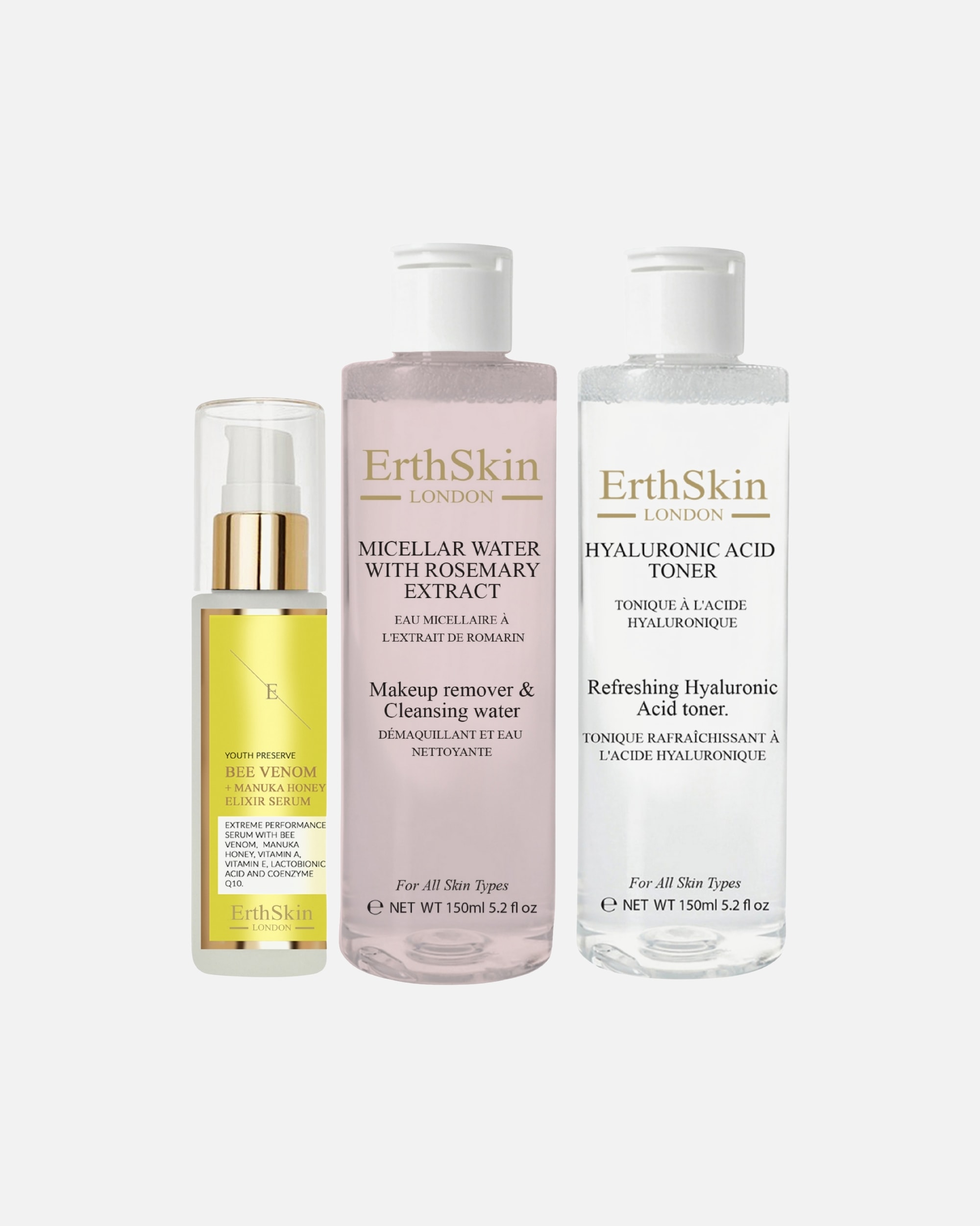 Set de tratamiento facial para Mujer Kit de limpieza y brillo para abejas 1 pieza