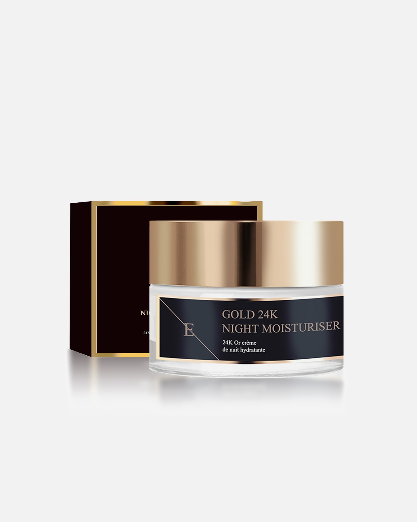 Crema de noche para Mujer ErthSkin London Hidratante de noche antiarrugas oro de 24 quilates 50ml