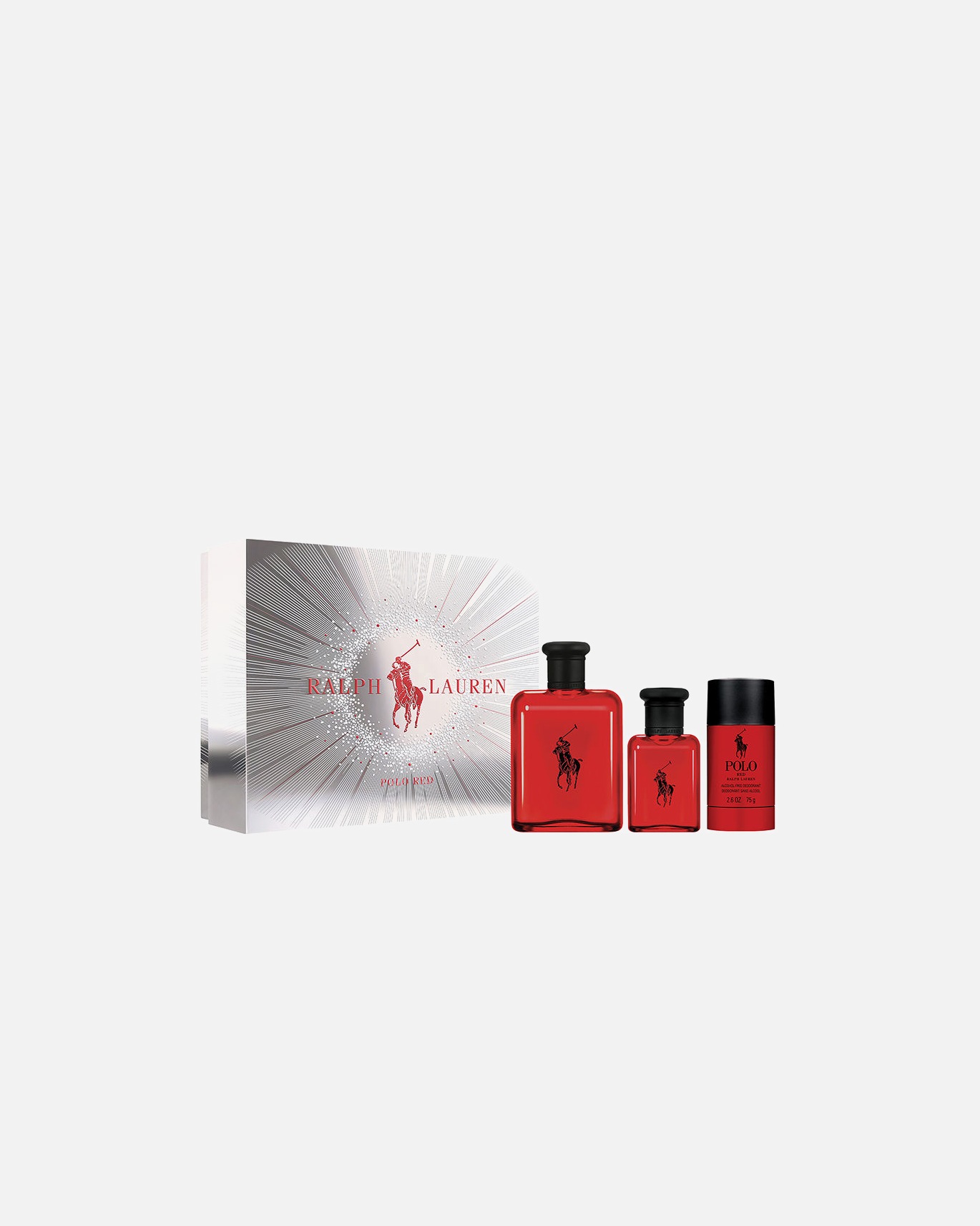 Set de fragancia para Unisex Ralph Lauren Polo Red Estuche 1 Pieza