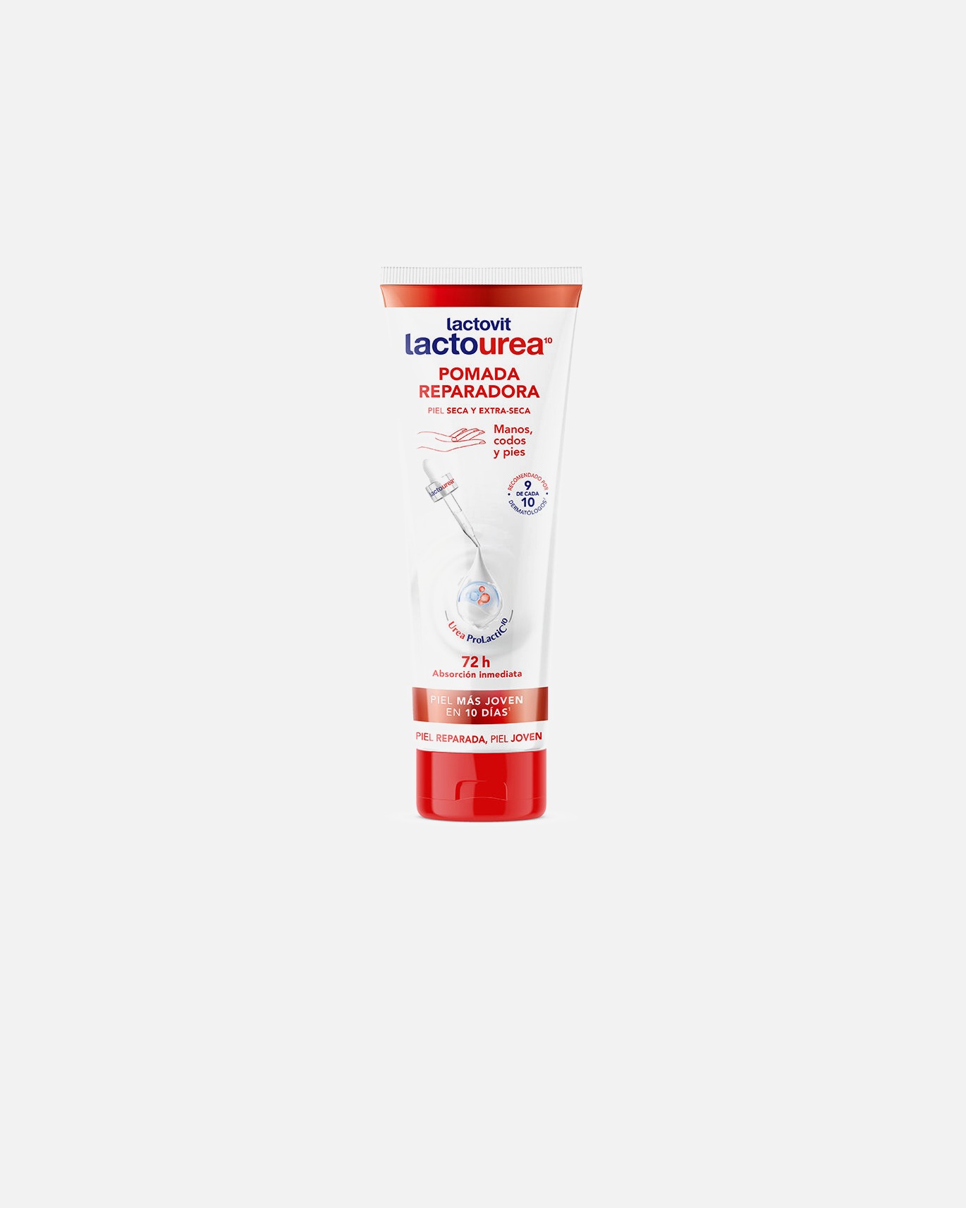 Crema de manos para Unisex Lactovit LACTO-UREA pomada reparadora manos 75 gr
