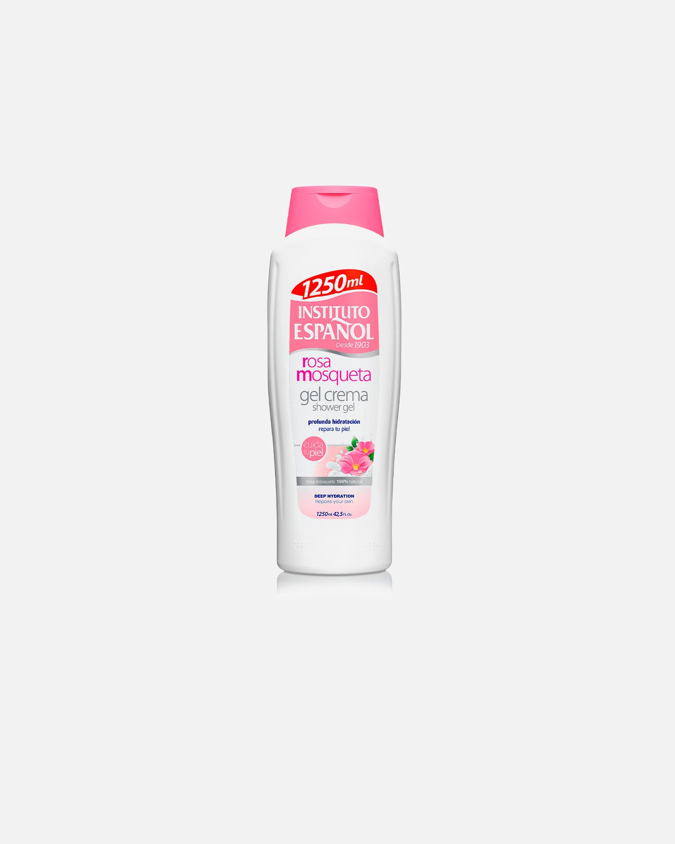 Gel de ducha para Unisex Instituto Español ROSA MOSQUETA gel de ducha 1250 ml
