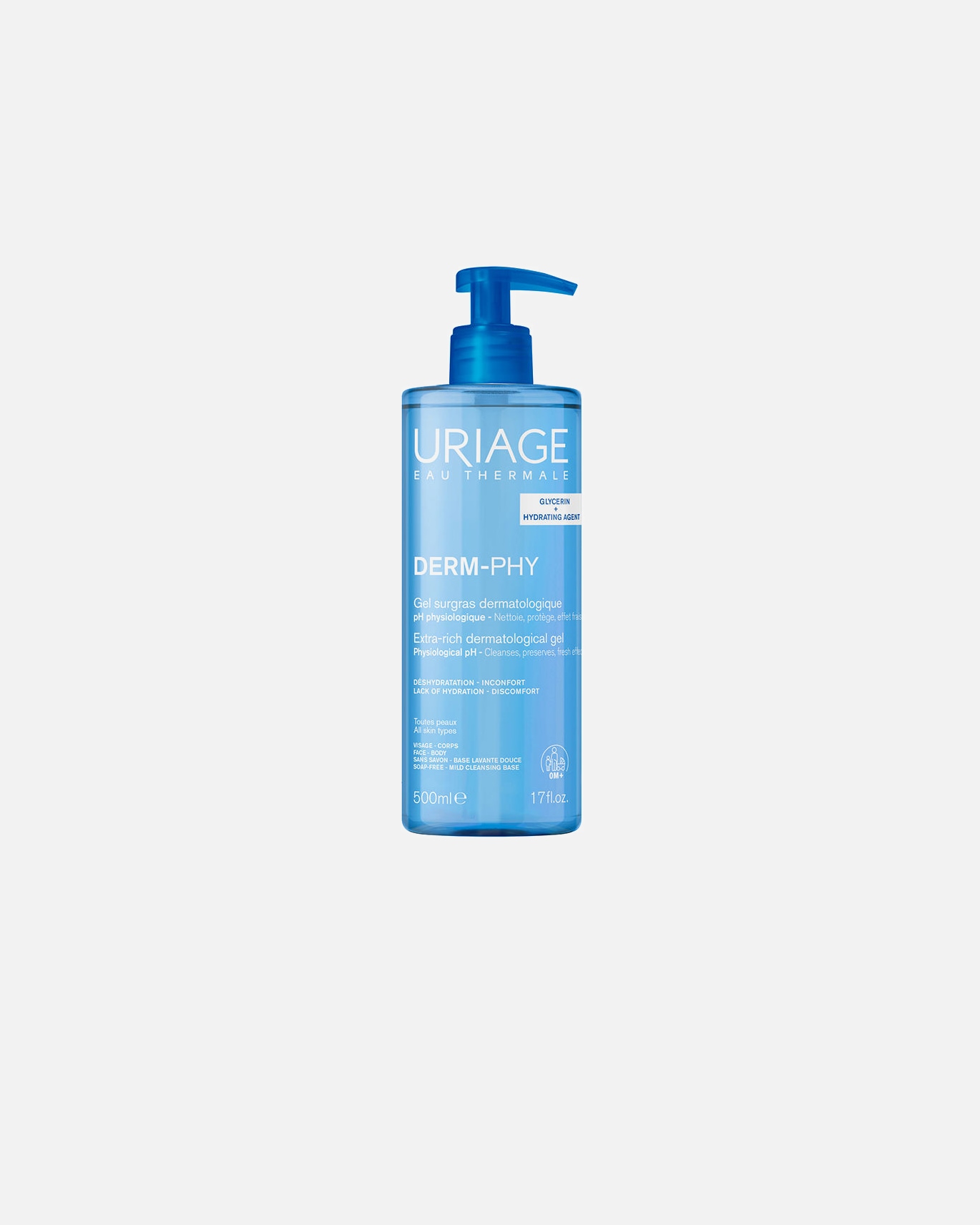Gel de ducha para Unisex Uriage Gel Surgras Dermatológico 500 ml