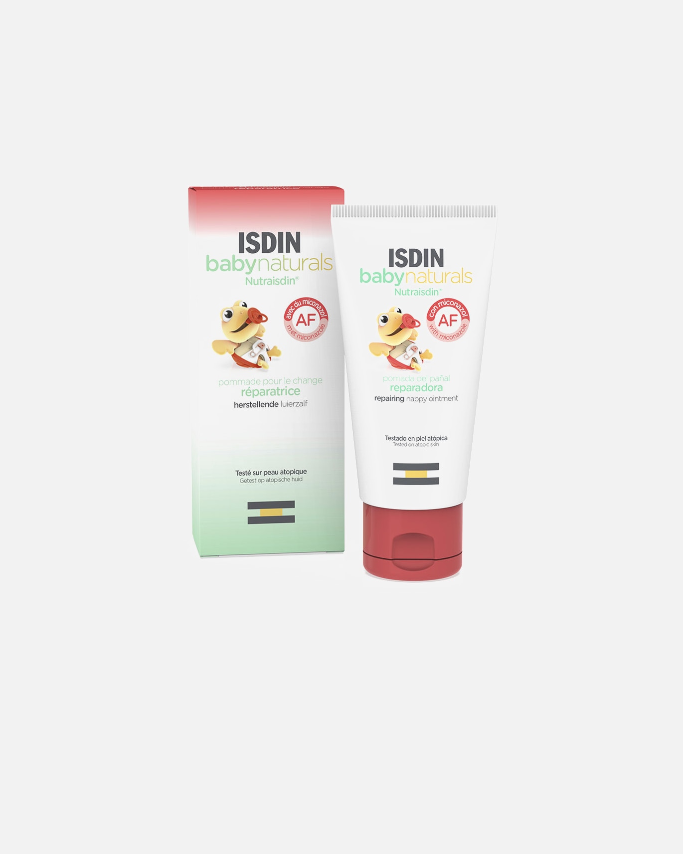 Crema para bebés para Unisex ISDIN BABY NATURALS reparing nappy ointment AF 50 ml