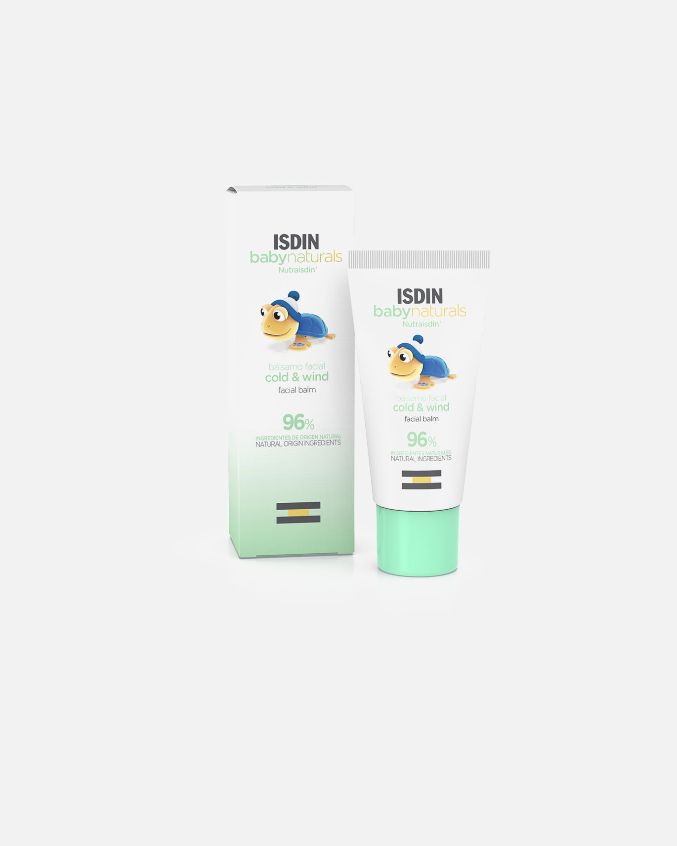 Crema para bebés para Unisex ISDIN BABY NATURALS cold & wind facial balm 30 ml