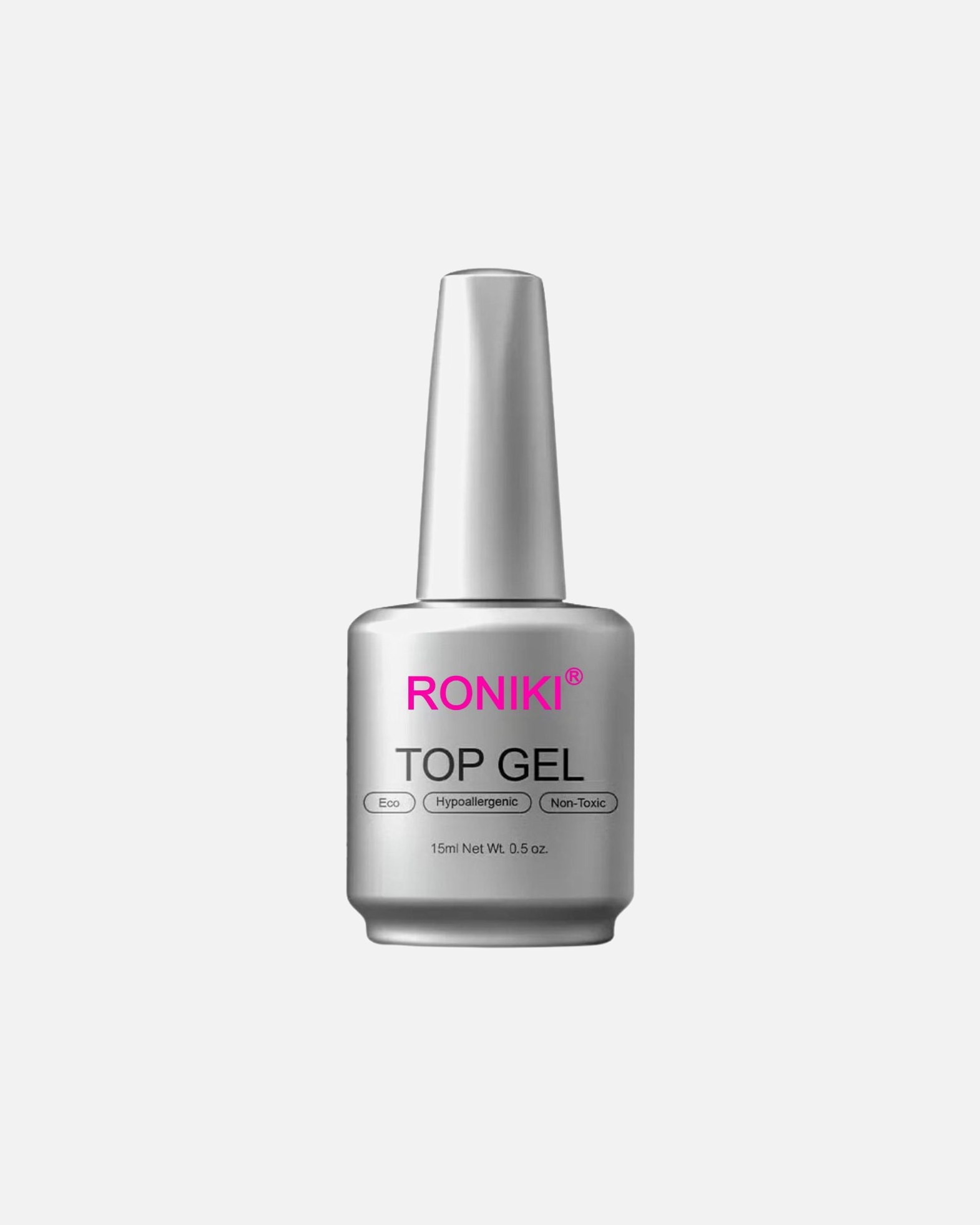Laca de uñas UV para Unisex UNIQ Capa De Gel Superior RONIKI 15ml