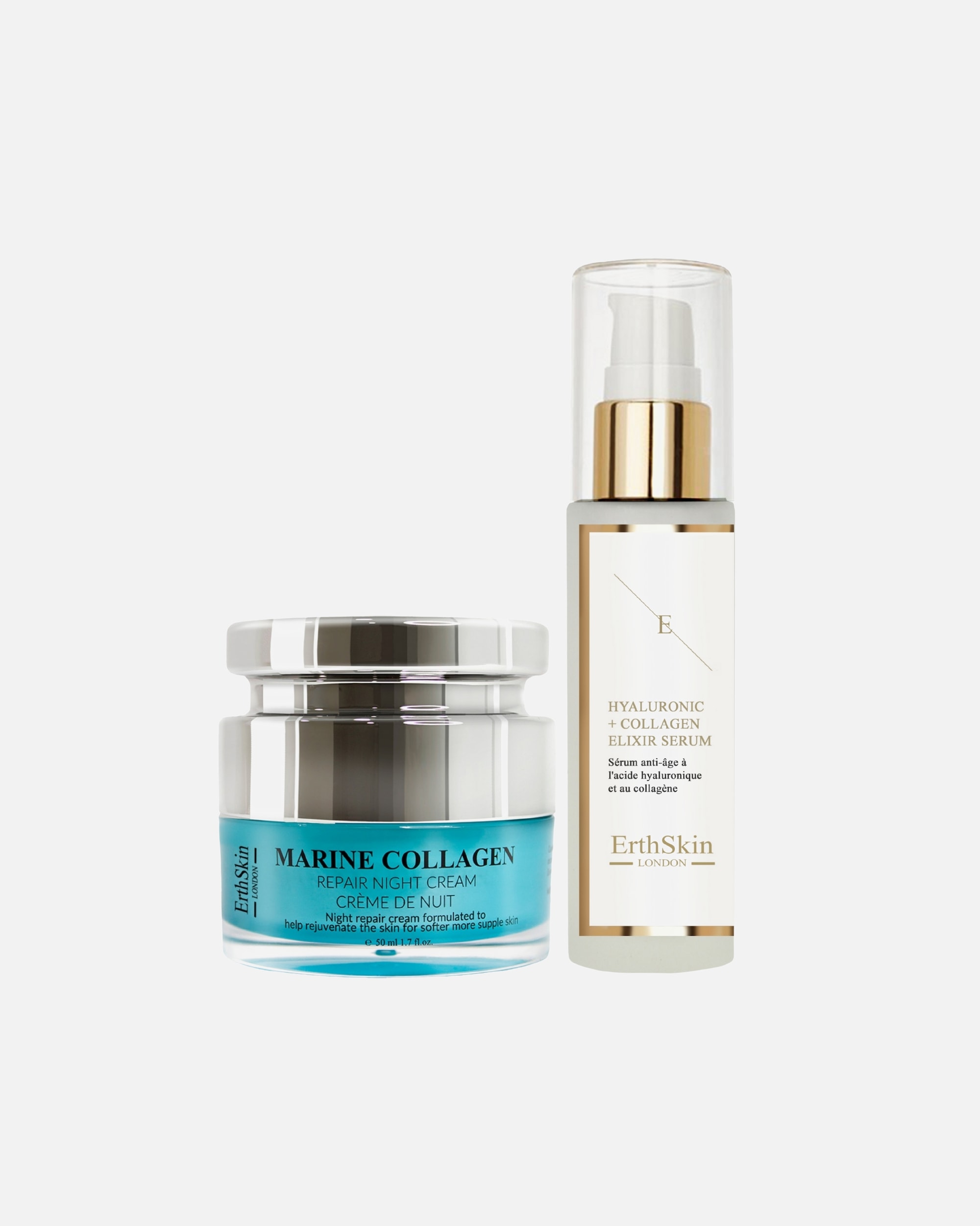 Set de tratamiento facial para Mujer Dúo Hydra + Marine Night 1 pieza