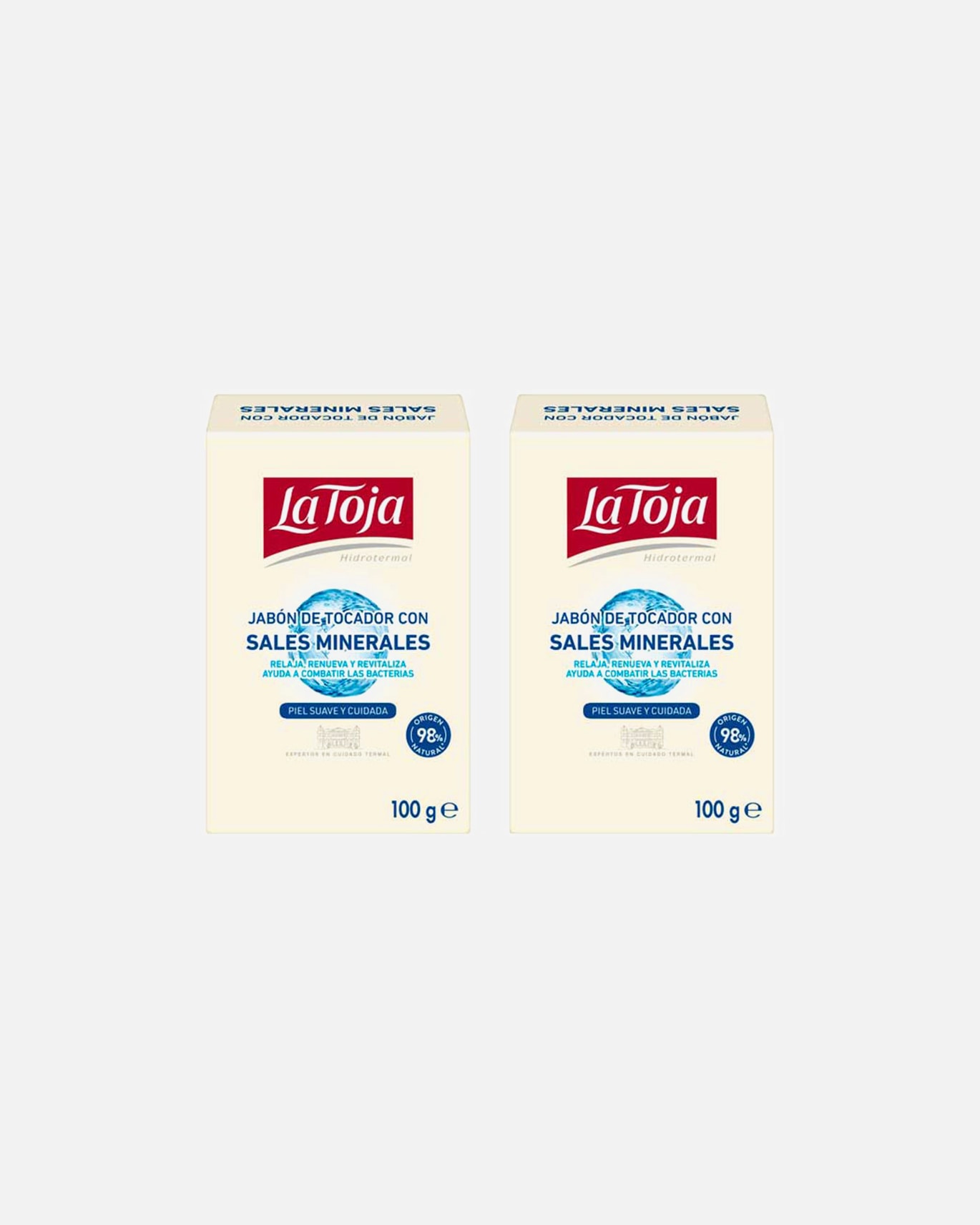 Jabón de manos para Unisex La Toja HIDROTERMAL JABÓN MANOS PACK 100 gr