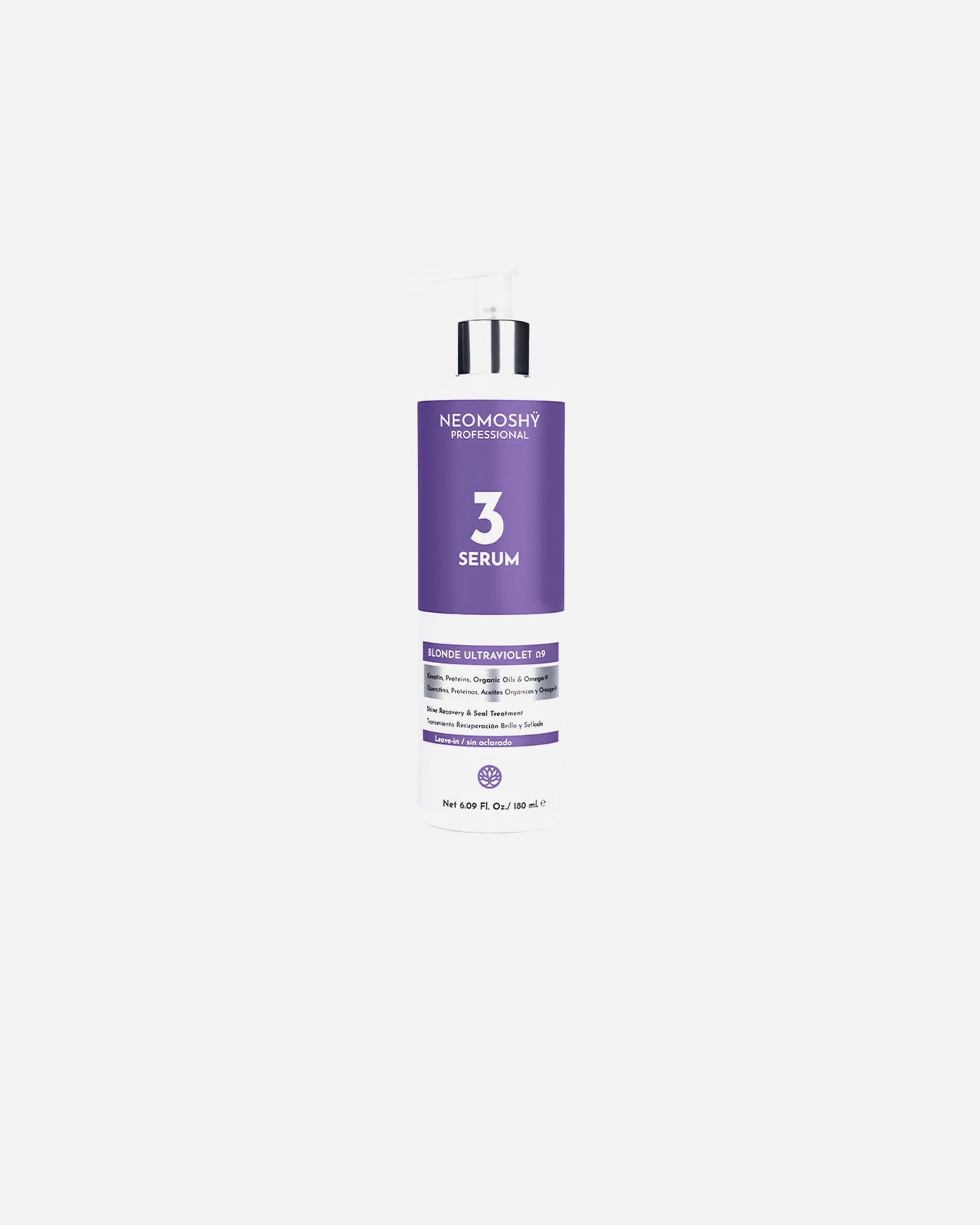 Suero capilar para Unisex Neomoshÿ BLONDE ULTRAVIOLET Ω9 serum 180 ml