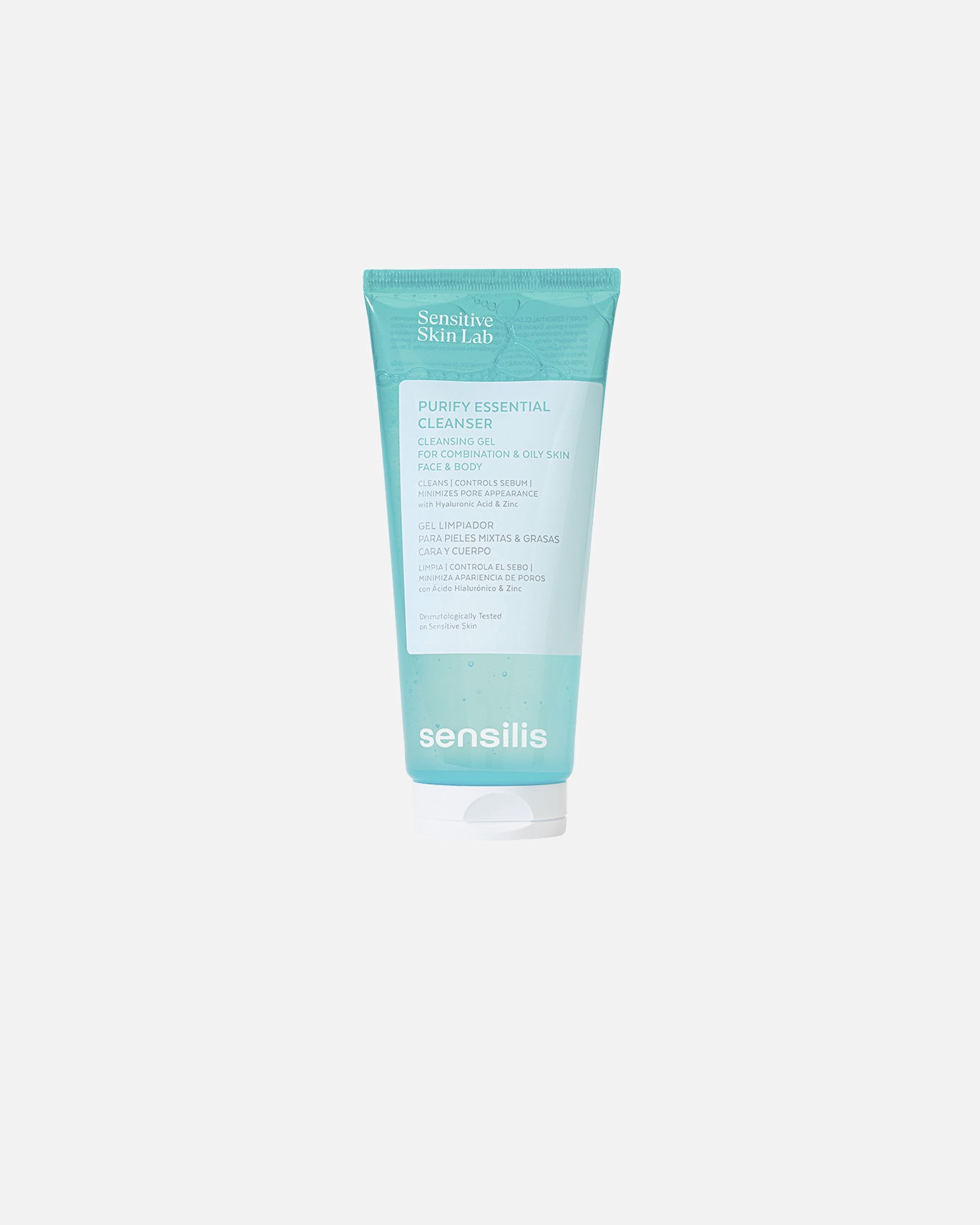 Gel limpiador para Unisex SENSILIS Default Brand Line PURIFY ESSENTIAL CLEANSER gel limpiador 200 ml