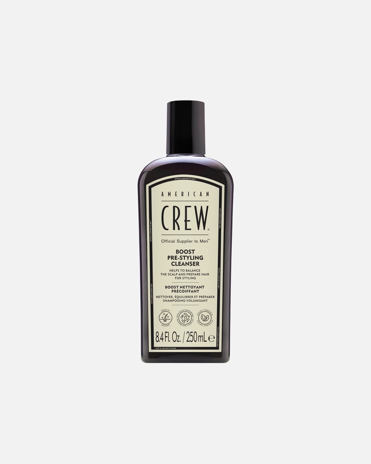 Champú capilar para Hombre American Crew Boost Pre-Styling Cleanser 250 ml