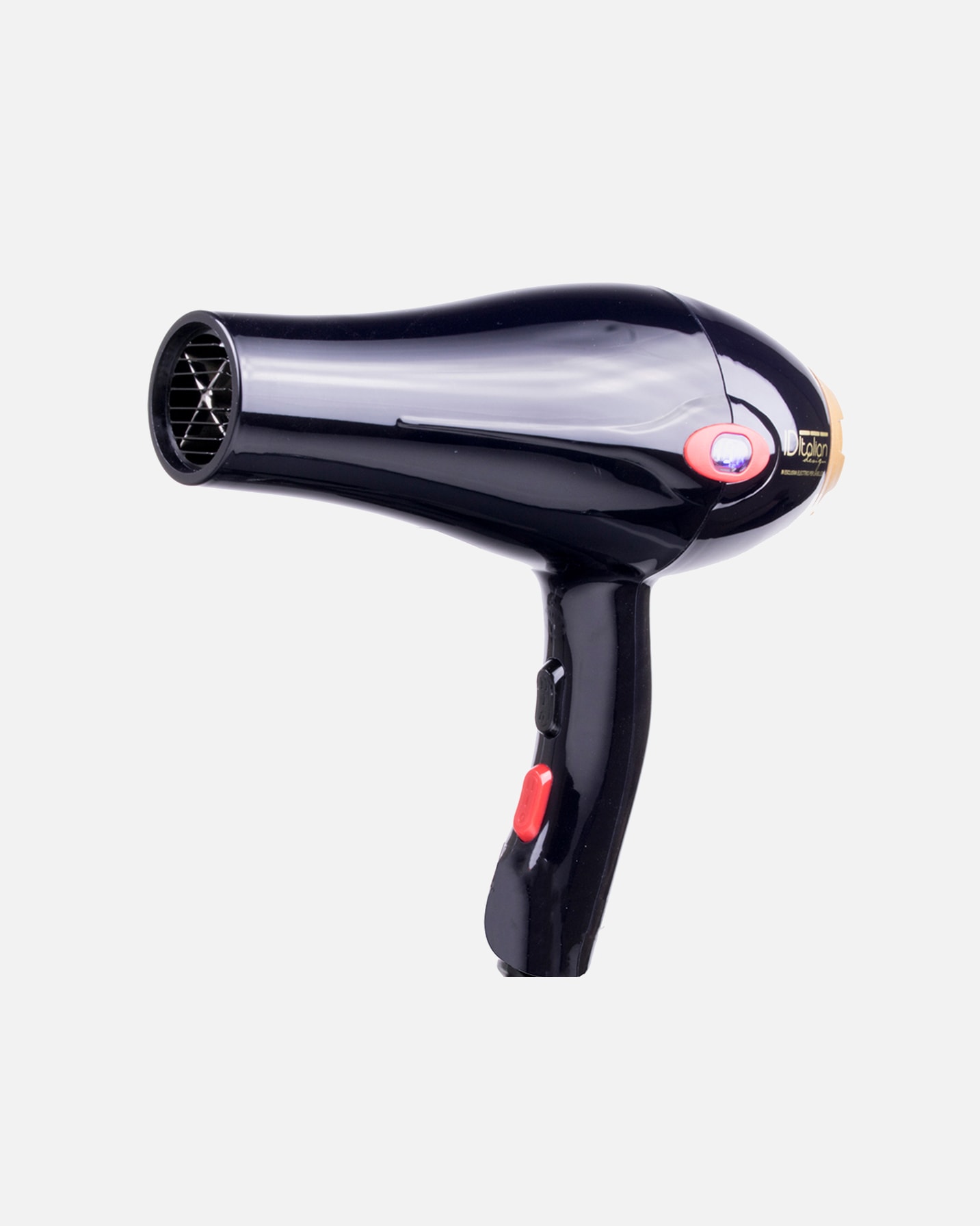 Secador de pelo para Unisex Electrical Items Secador De Pelo 2000 Pantalla Lcd Diseño Italiano 1 pieza