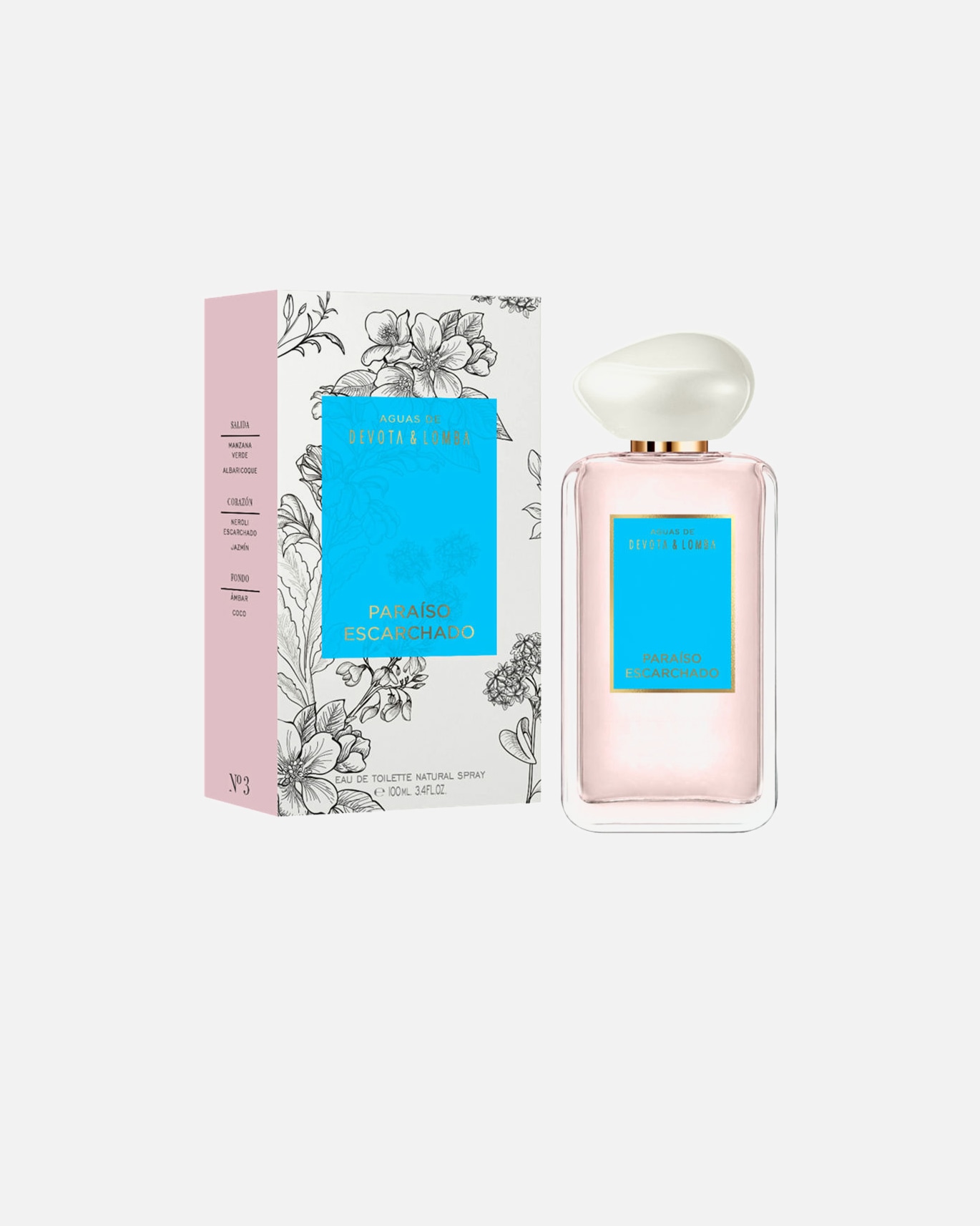 Eau de toilette para Mujer Devota & Lomba PARAÍSO ESCARCHADO edt vapo 100 ml