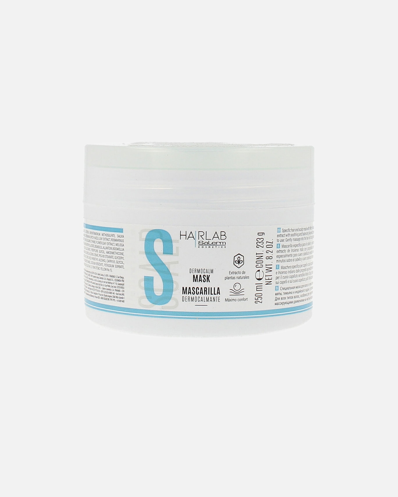 Mascarilla capilar para Unisex Salerm DERMOCALM therapy 250 ml