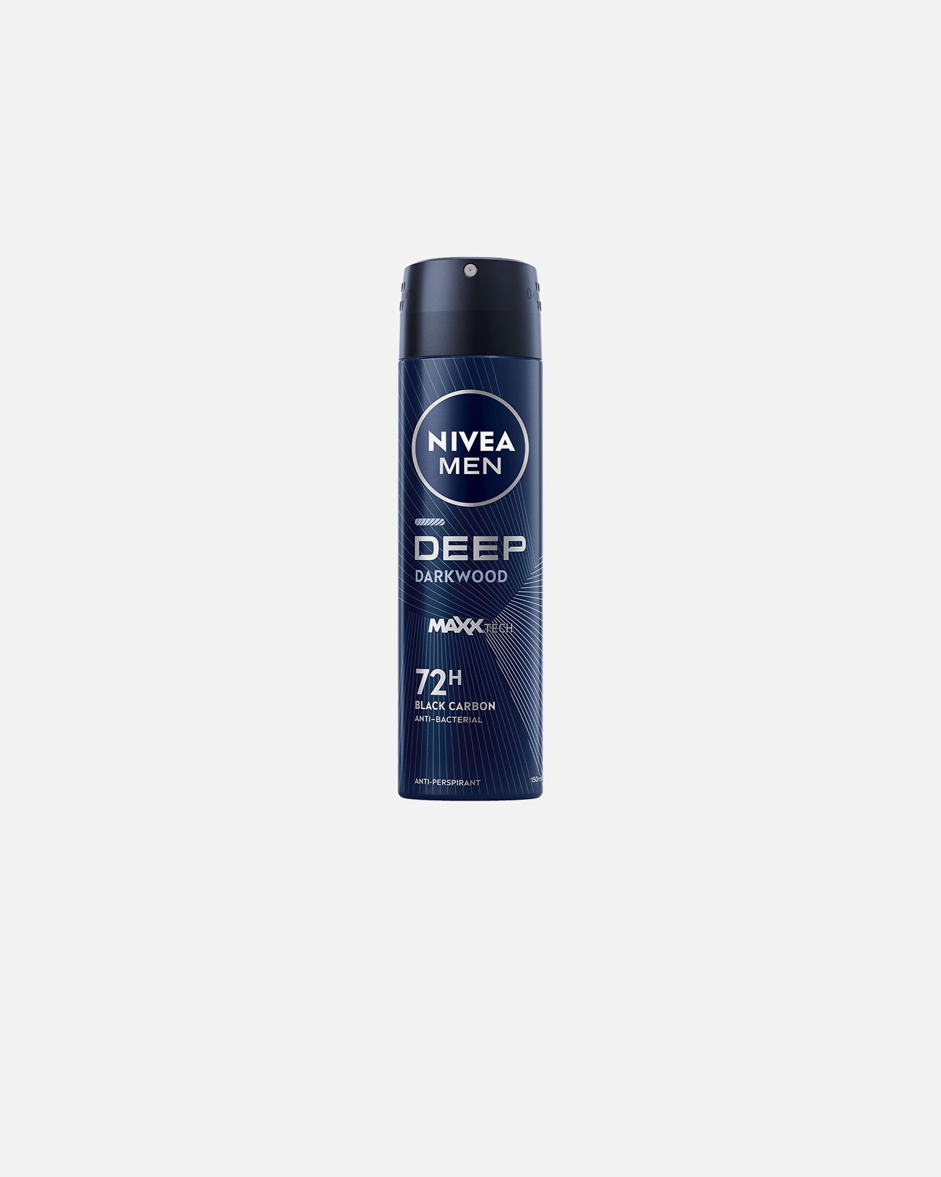 Desodorante para Hombre NIVEA MEN DEEP BLACK CARBON deo vaporizador 150 ml
