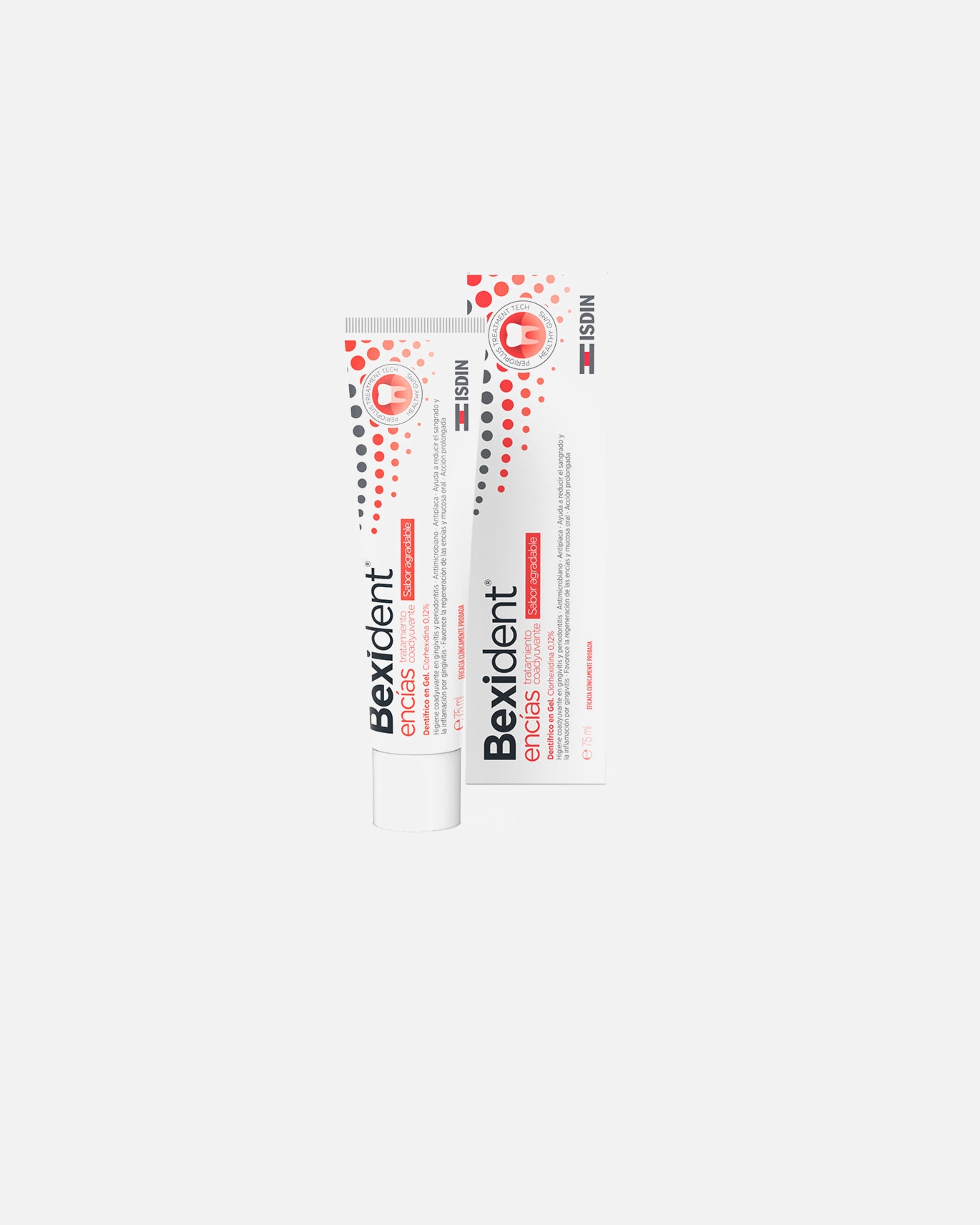 Pasta dental para Unisex ISDIN BEXIDENT ENCÍAS dentífrico en gel 75 ml
