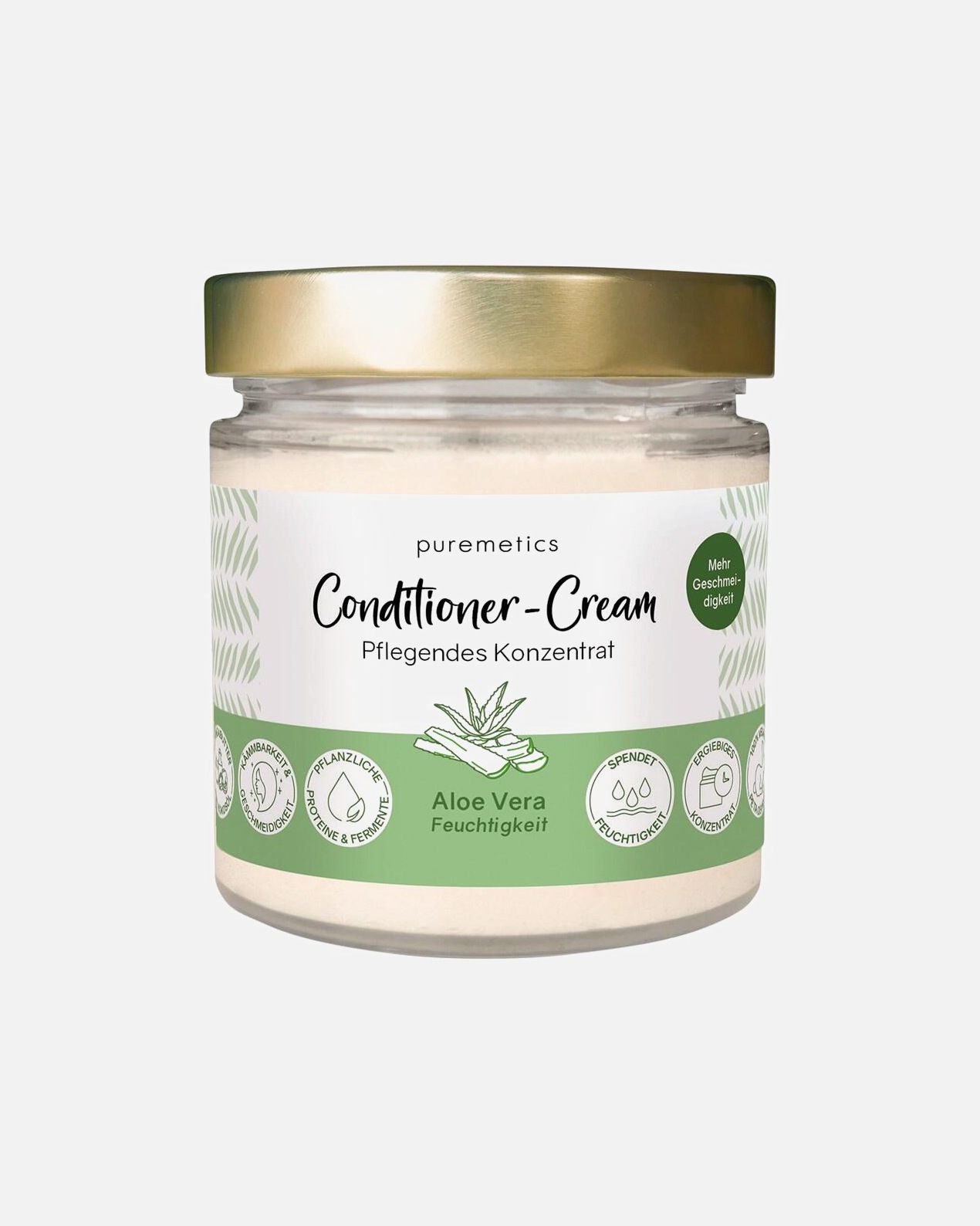 Acondicionador capilar para Unisex puremetics Crema Acondicionadora Hidratante 'Aloe Vera 150 g