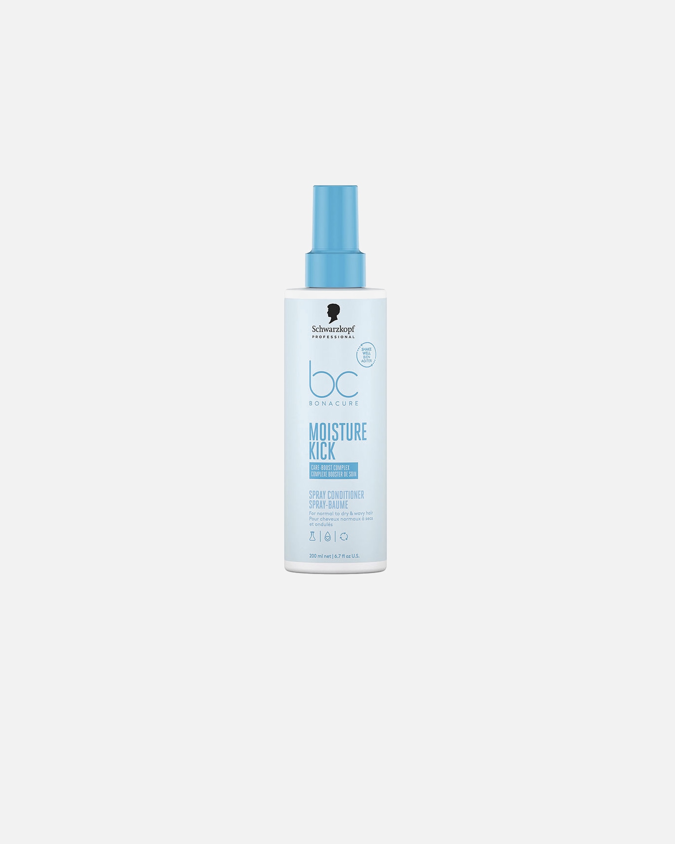 Acondicionador capilar para Unisex Schwarzkopf Professional BC MOISTURE KICK spray conditioner 200 ml