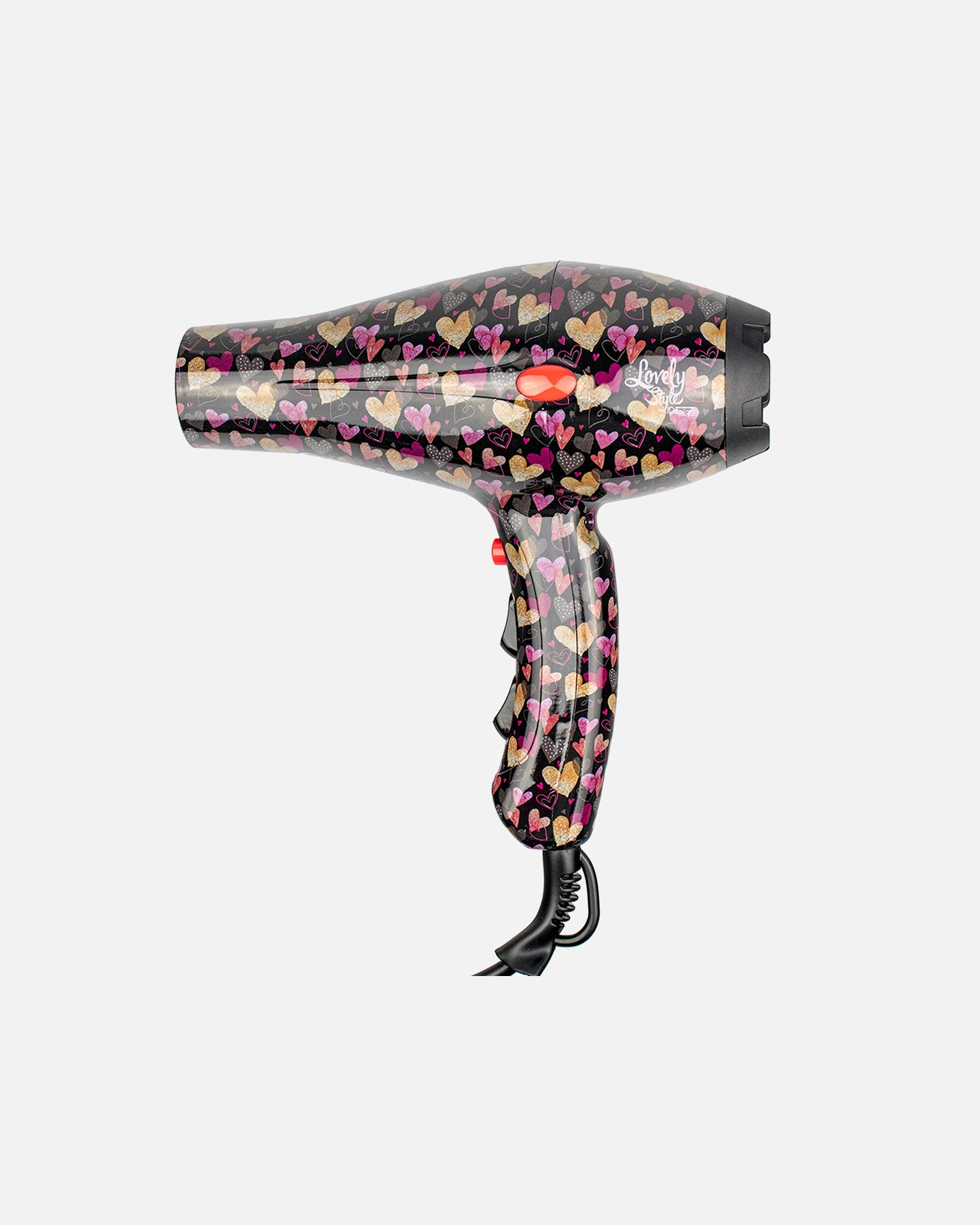 Secador de pelo para Mujer Lovely Style Secador De Pelo 2200W 1 pieza