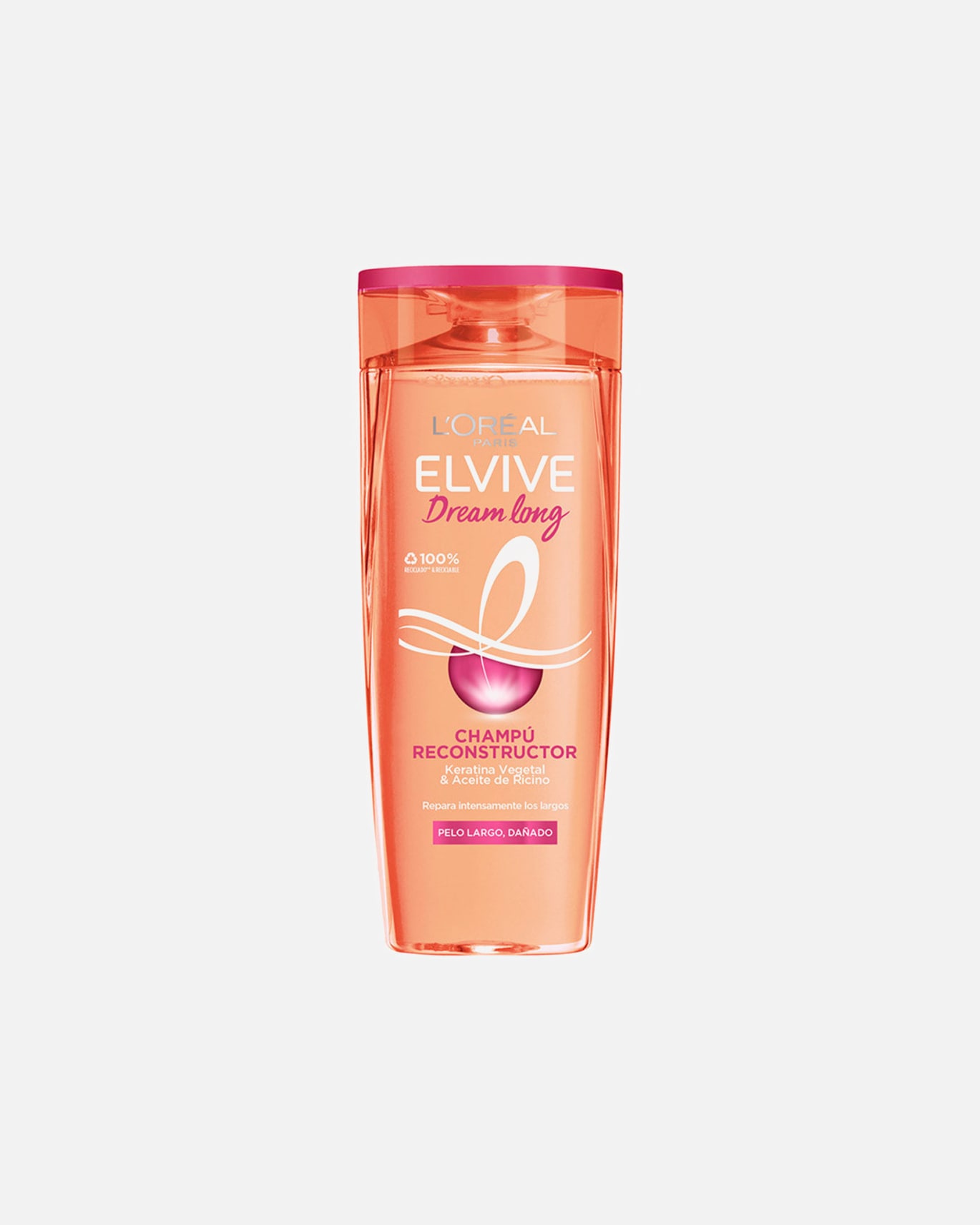 Champú capilar para Unisex L’Oréal Paris ELVIVE DREAM LONG champú reconstructivo 370 ml