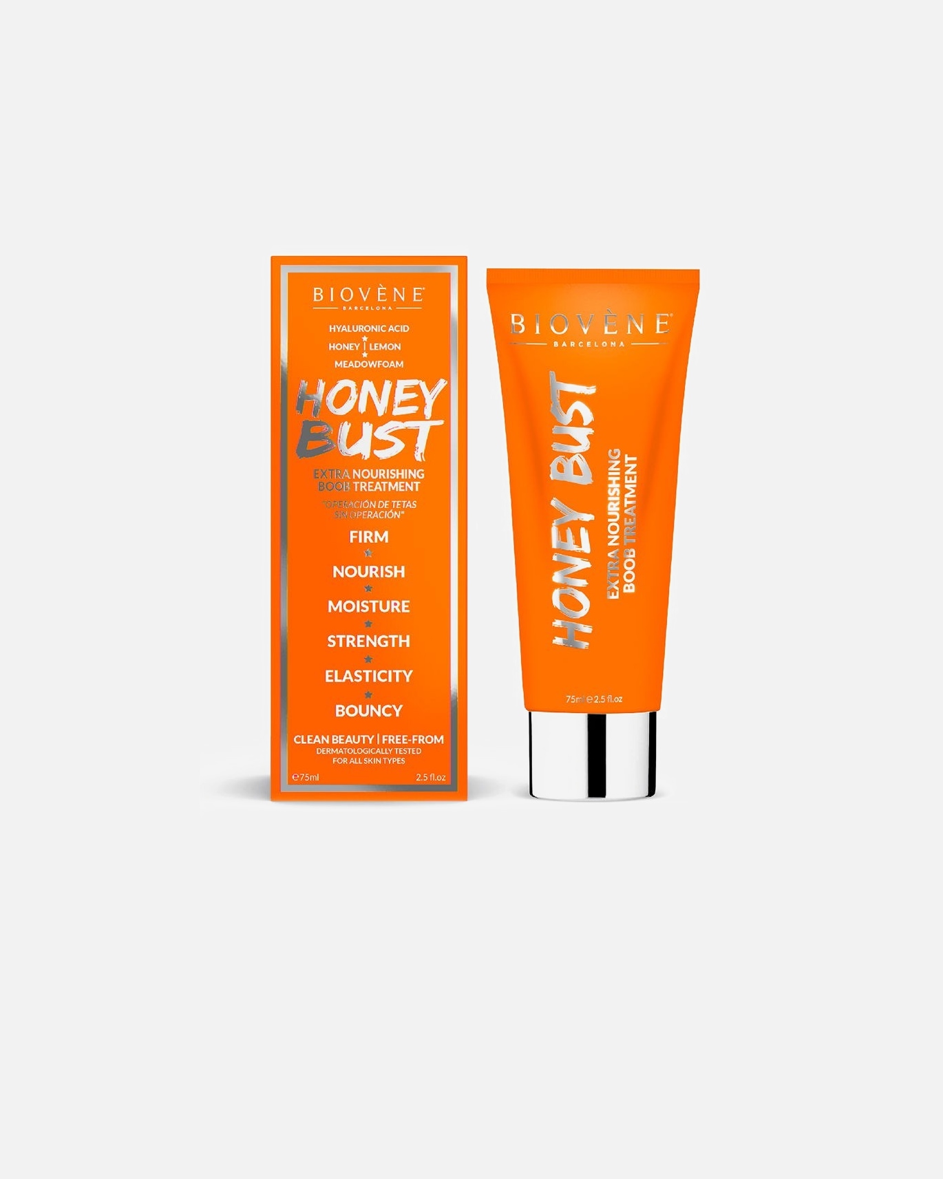 Mascarilla hidratante para Mujer Biovène Nutritiva y Reafirmante para Pecho 75 ML