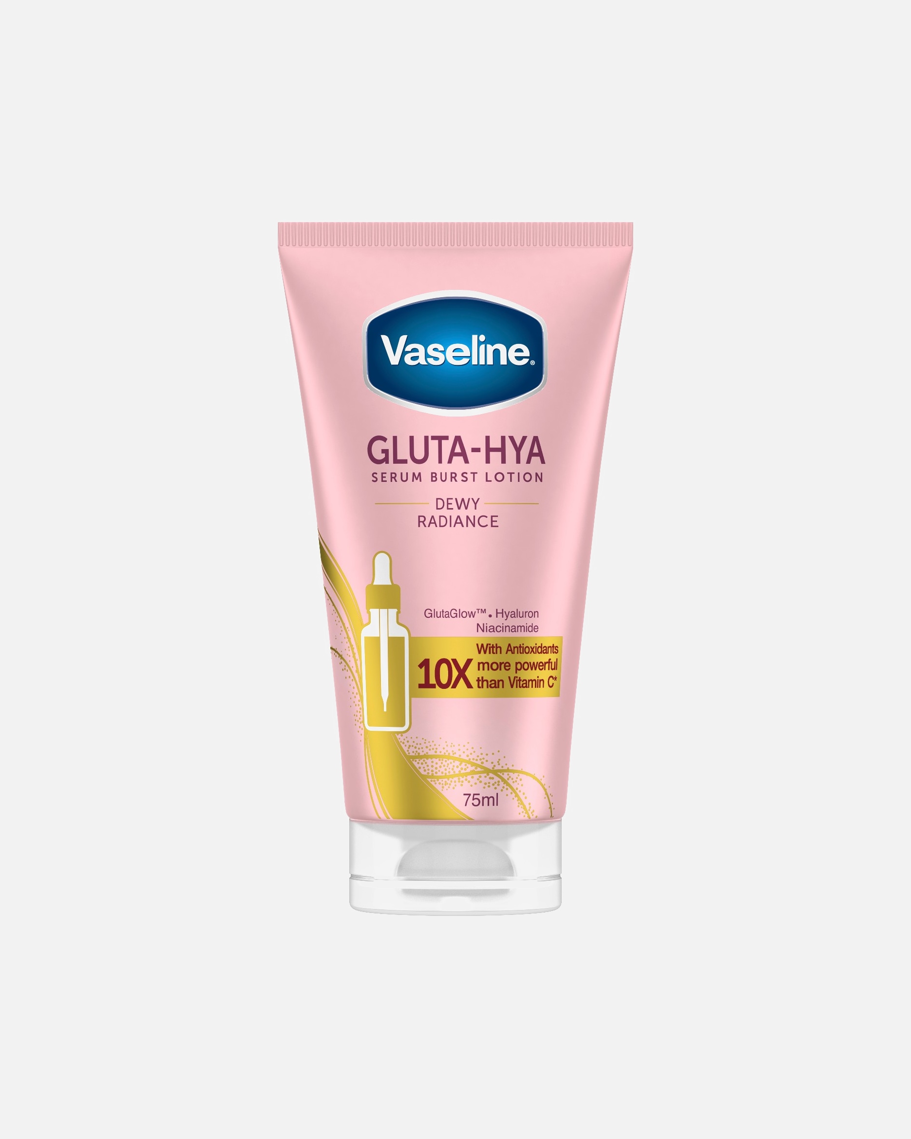 Loción corporal para Unisex Vaseline Sérum Corporal Dewy Radiance 75 ml