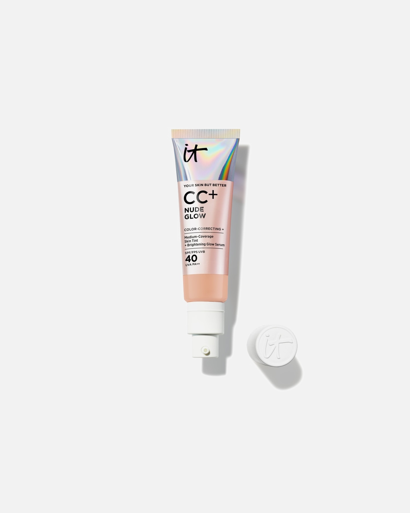 Crema CC para Unisex IT Cosmetics Your Skin But Better CC+ Nude Glow SPF 40 NEUTRAL TAN