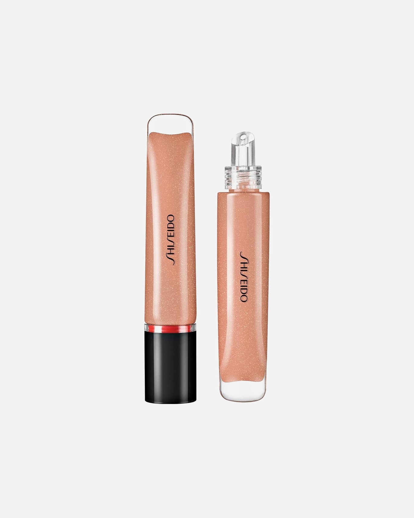Brillo de labios para Unisex Shiseido Shimmer Gel Gloss 03, Kurumi Beige