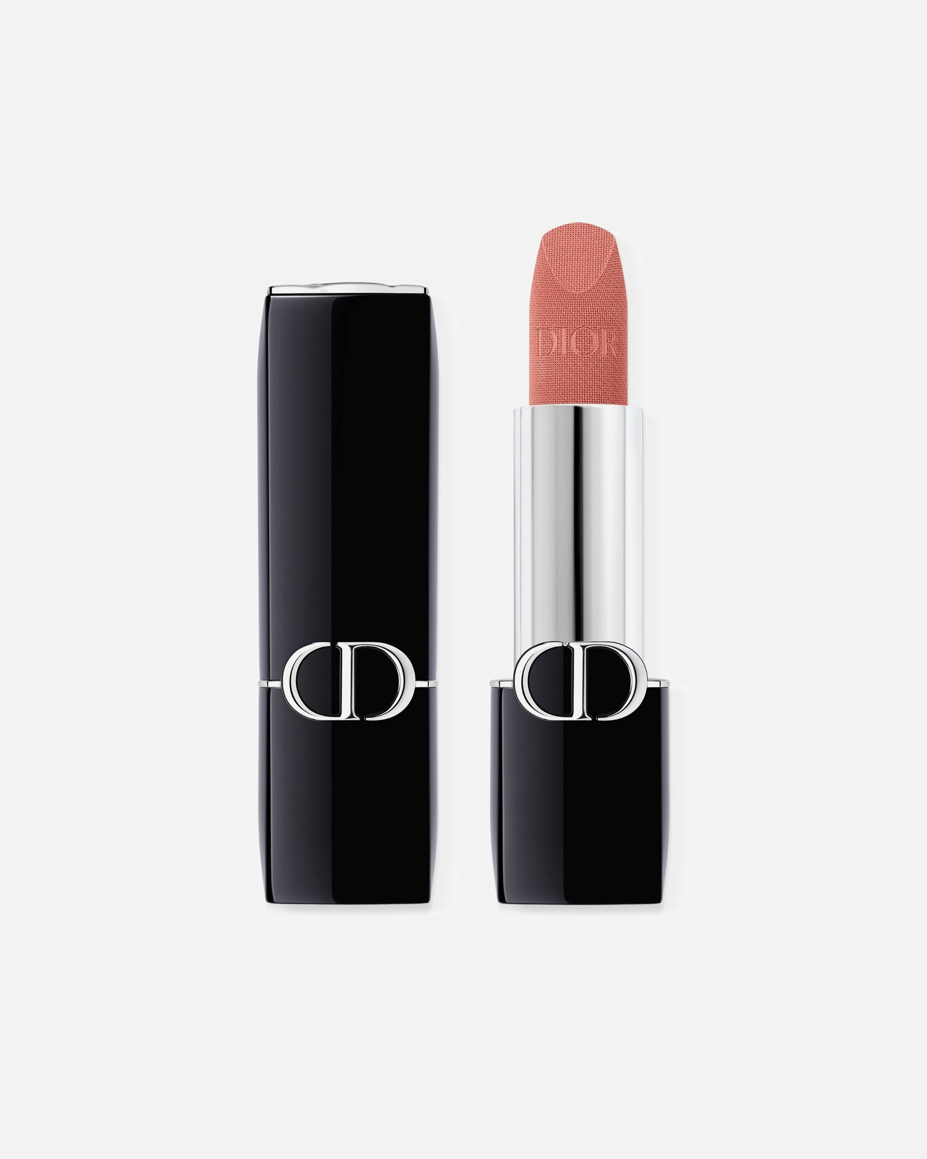 Barra de Labios para Unisex DIOR Rouge Dior Satin 100, Nude Look Aterciopelado
