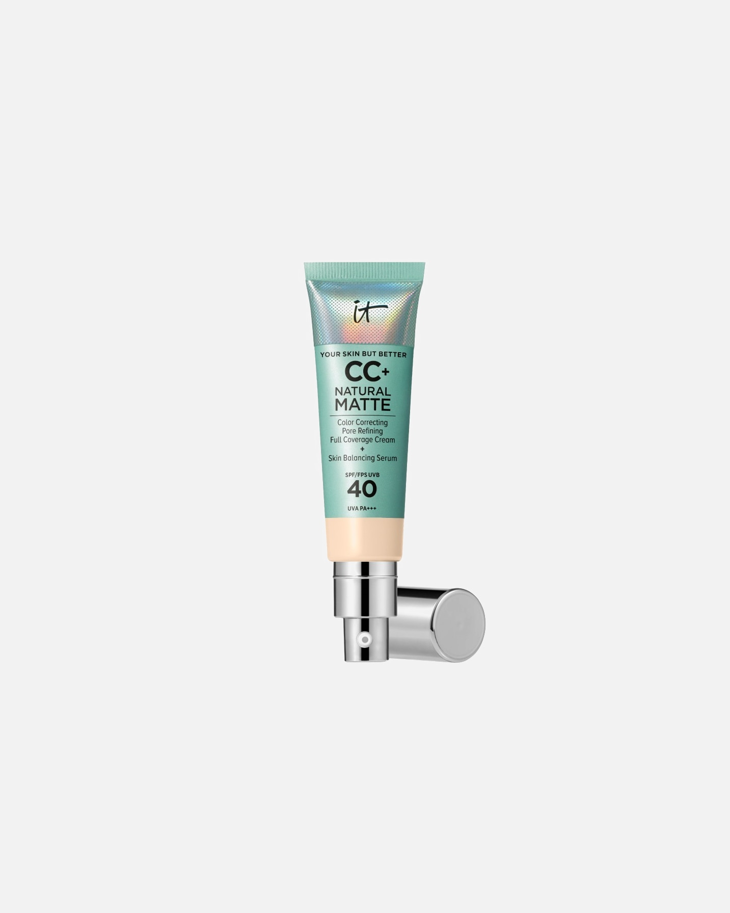 Crema CC para Unisex IT Cosmetics Your Skin But Better CC+ Natural Mate SPF40 FAIR WARM
