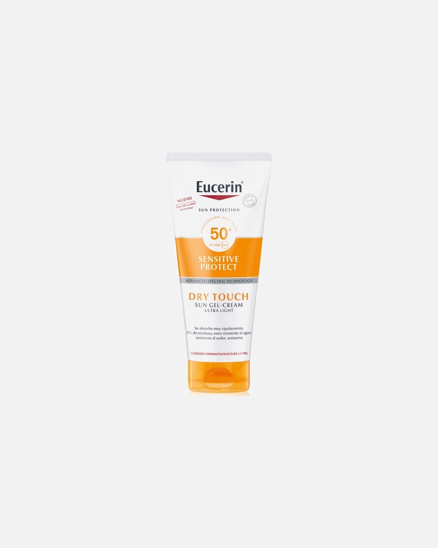 Crema solar para Mujer Eucerin Sun Gel-Cream Dry Touch Sensitive Protect Fps 50+ 200 ML