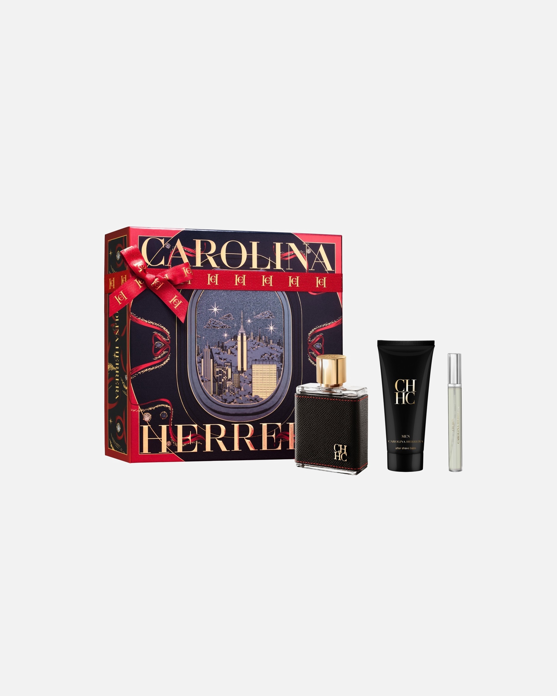 Set de fragancia para Hombre Carolina Herrera Men CH Estuche 1 Pieza