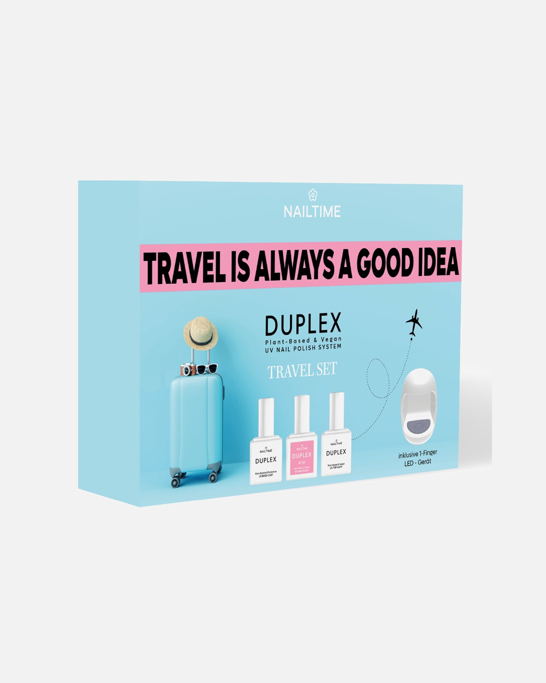 para Unisex NAILTIME Duplex Travel Set 1 Pieza