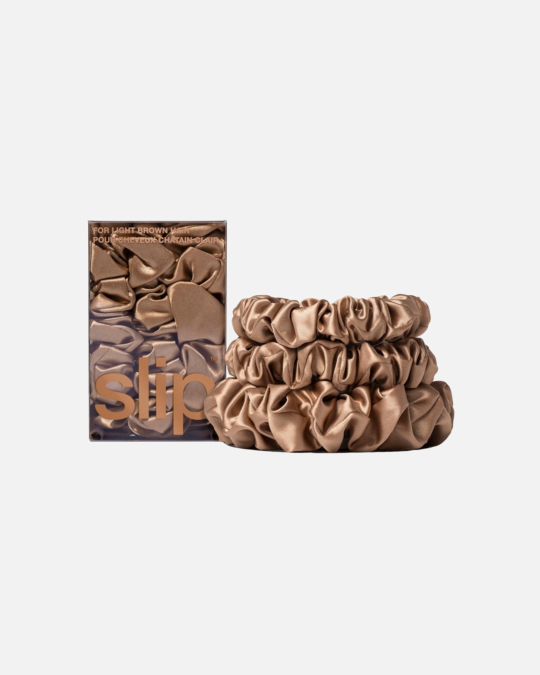 Accesorios Cabello para Unisex Slip coleteros surtidos de seda LIGHT BROWN