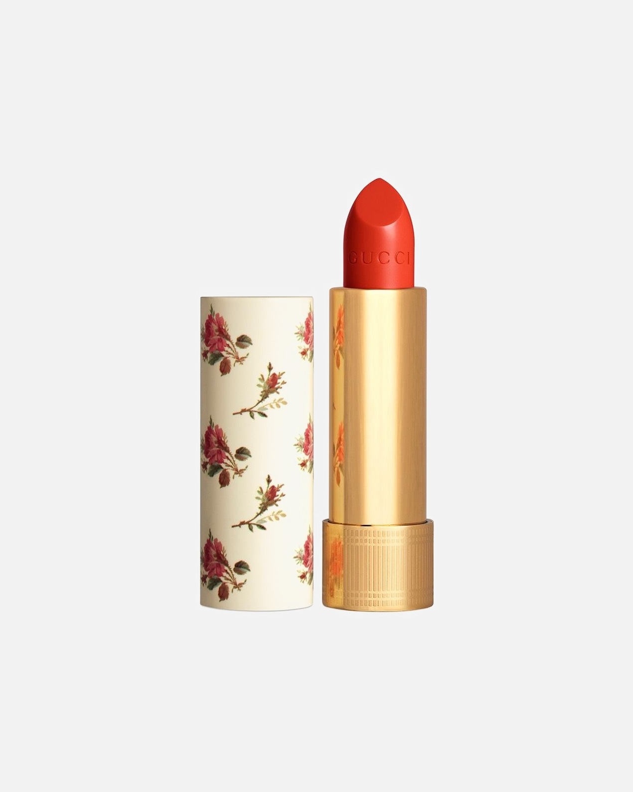 Barra de Labios para Mujer Gucci Beauty Rouge à Levres Voile 302 - AGATHA ORANGE
