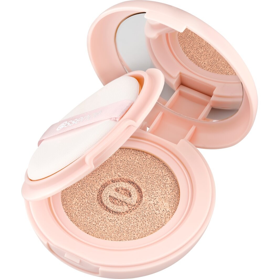Base para Unisex Essence silky CUSHION FOUNDATION 100 Beige