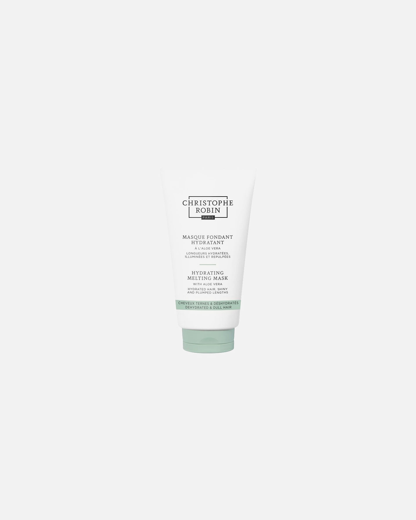 Mascarilla capilar para Unisex Christophe Robin Hydrating Melting Mask With Aloe Vera 75 ML