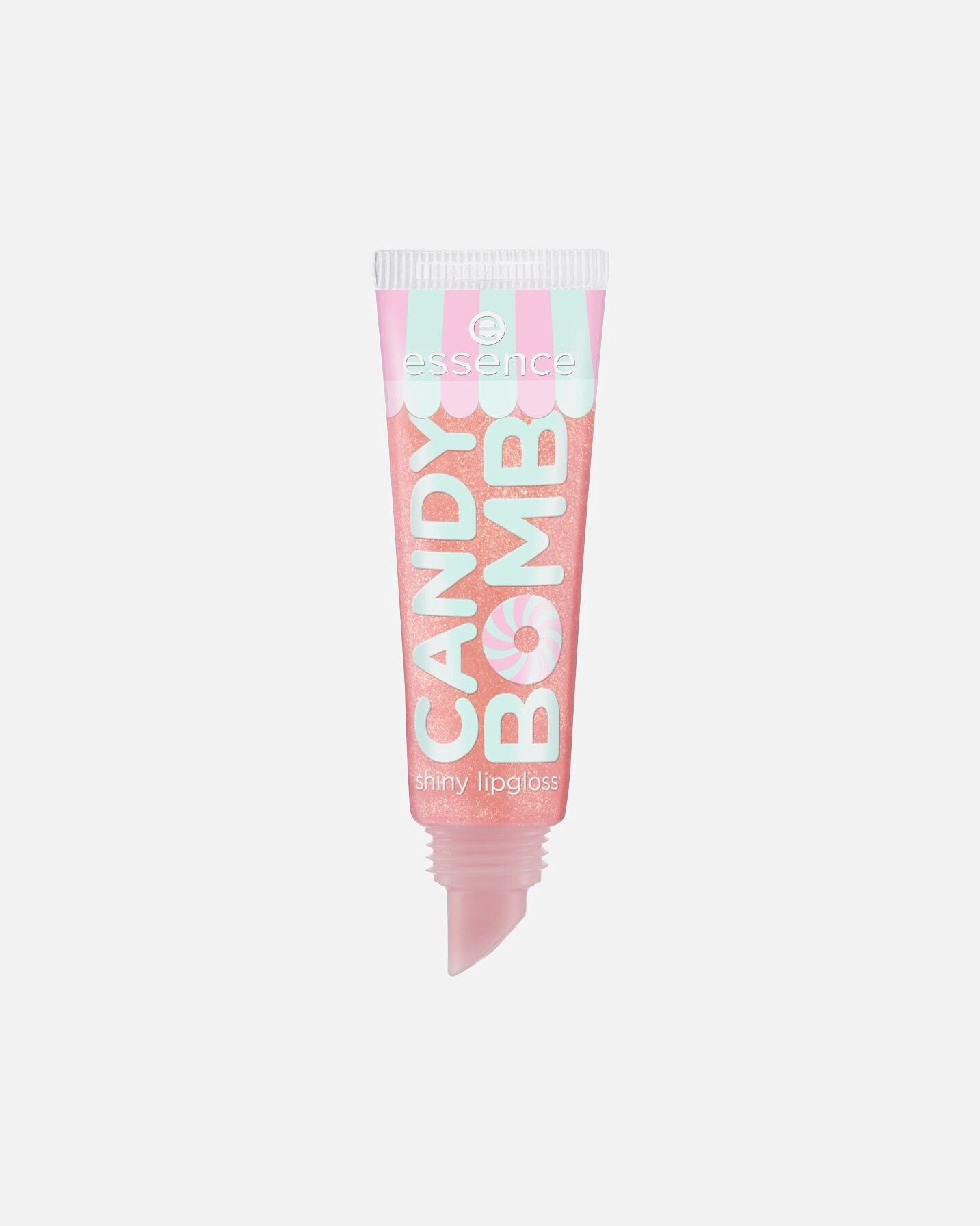 Brillo de labios para Unisex Essence Candy BOMB 01 - COTTON CANDY