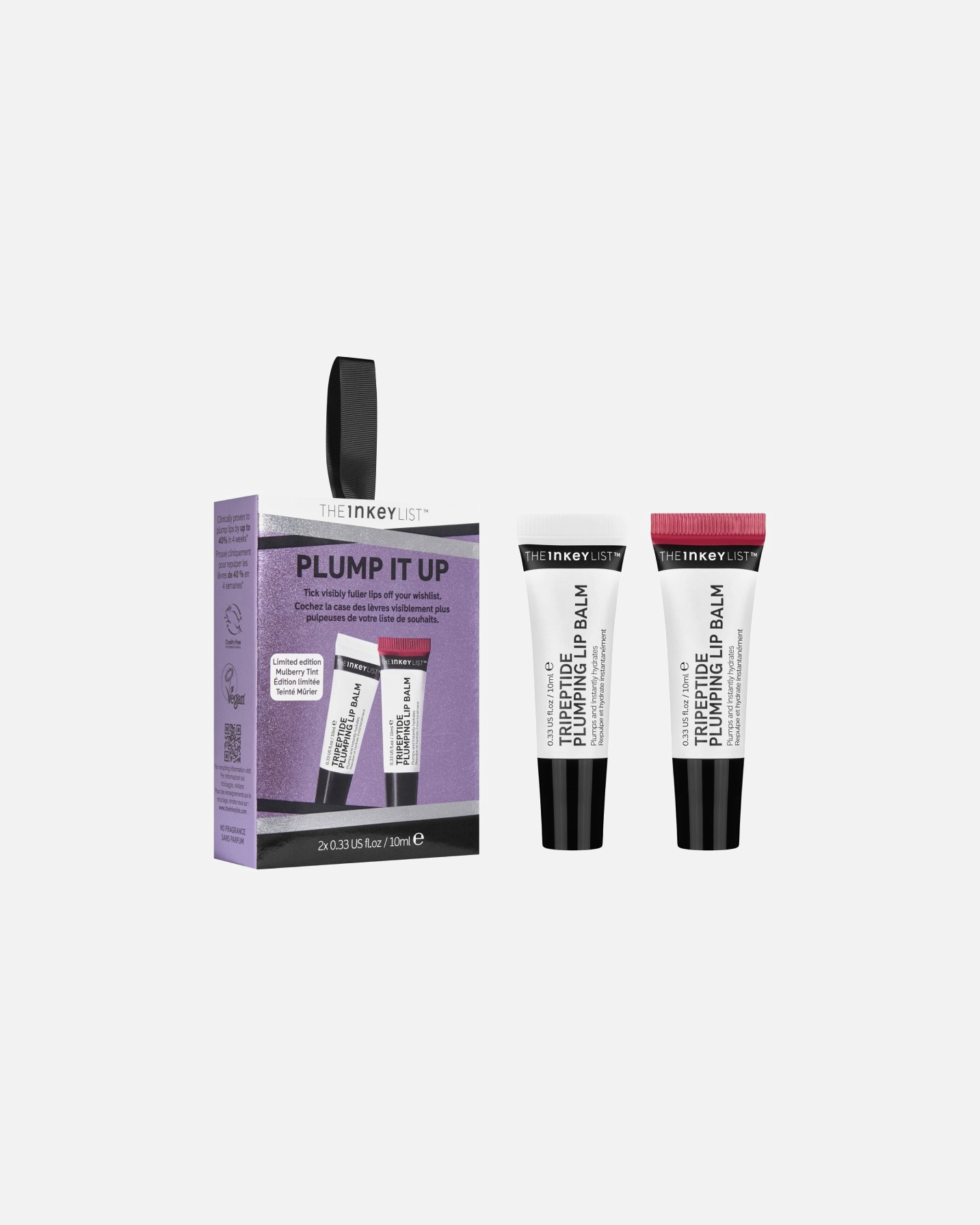 Set de tratamiento facial para Unisex The INKEY List PLUMP IT UP DUO 1 Un