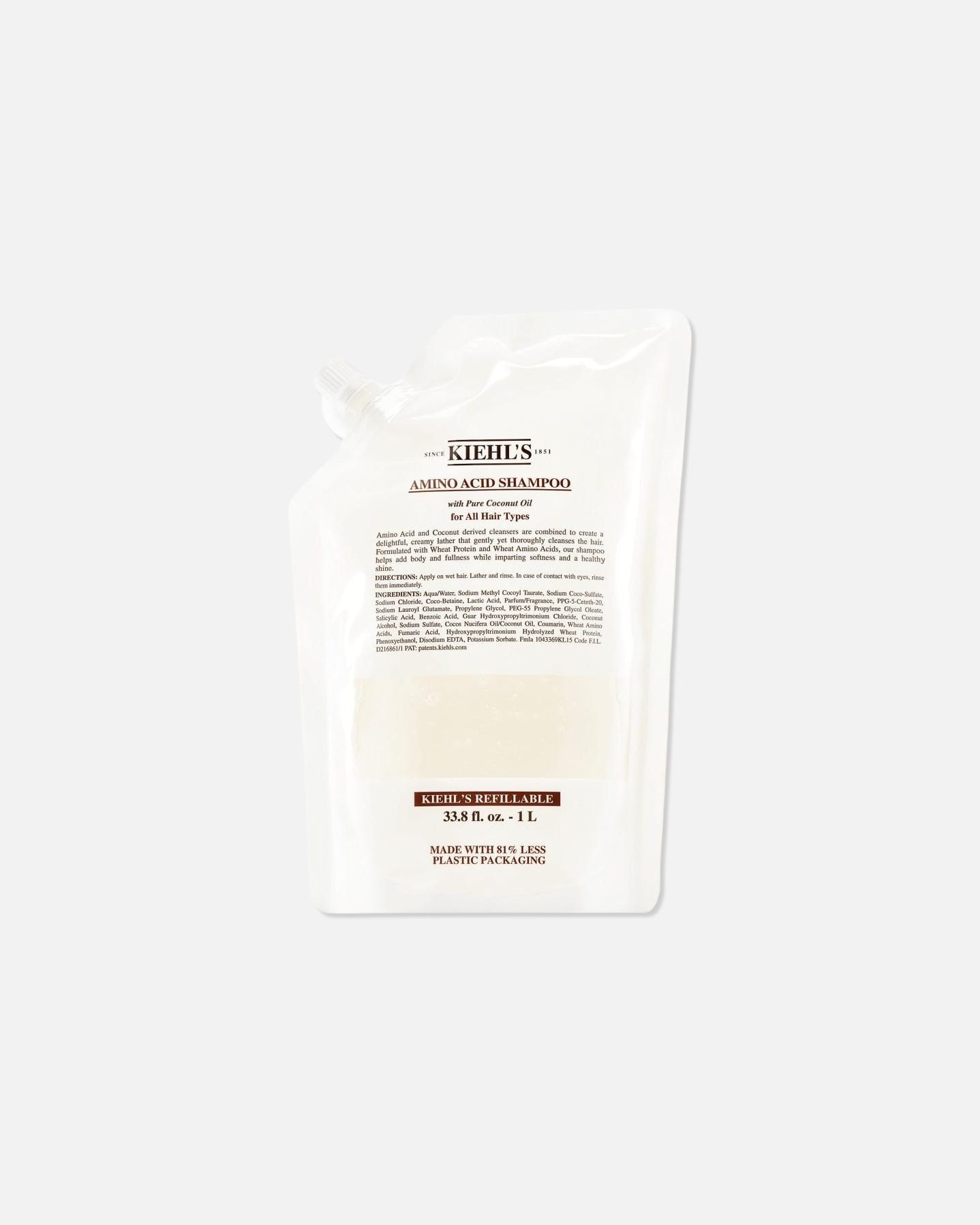 Champú capilar para Unisex Kiehl’s Amino Acid - 1000 ml