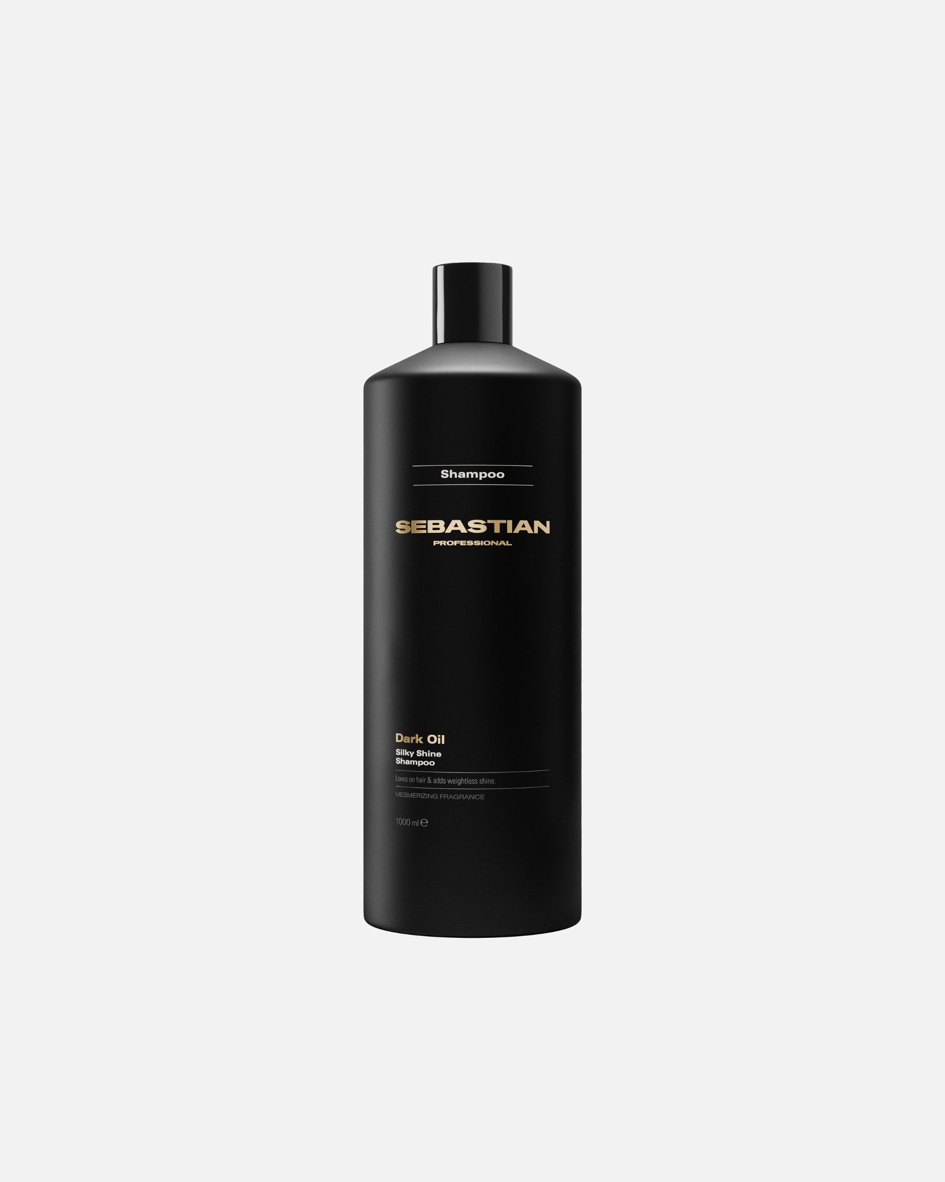 Champú capilar para Unisex Sebastian Dark Oil Silky Shine 1000 ml